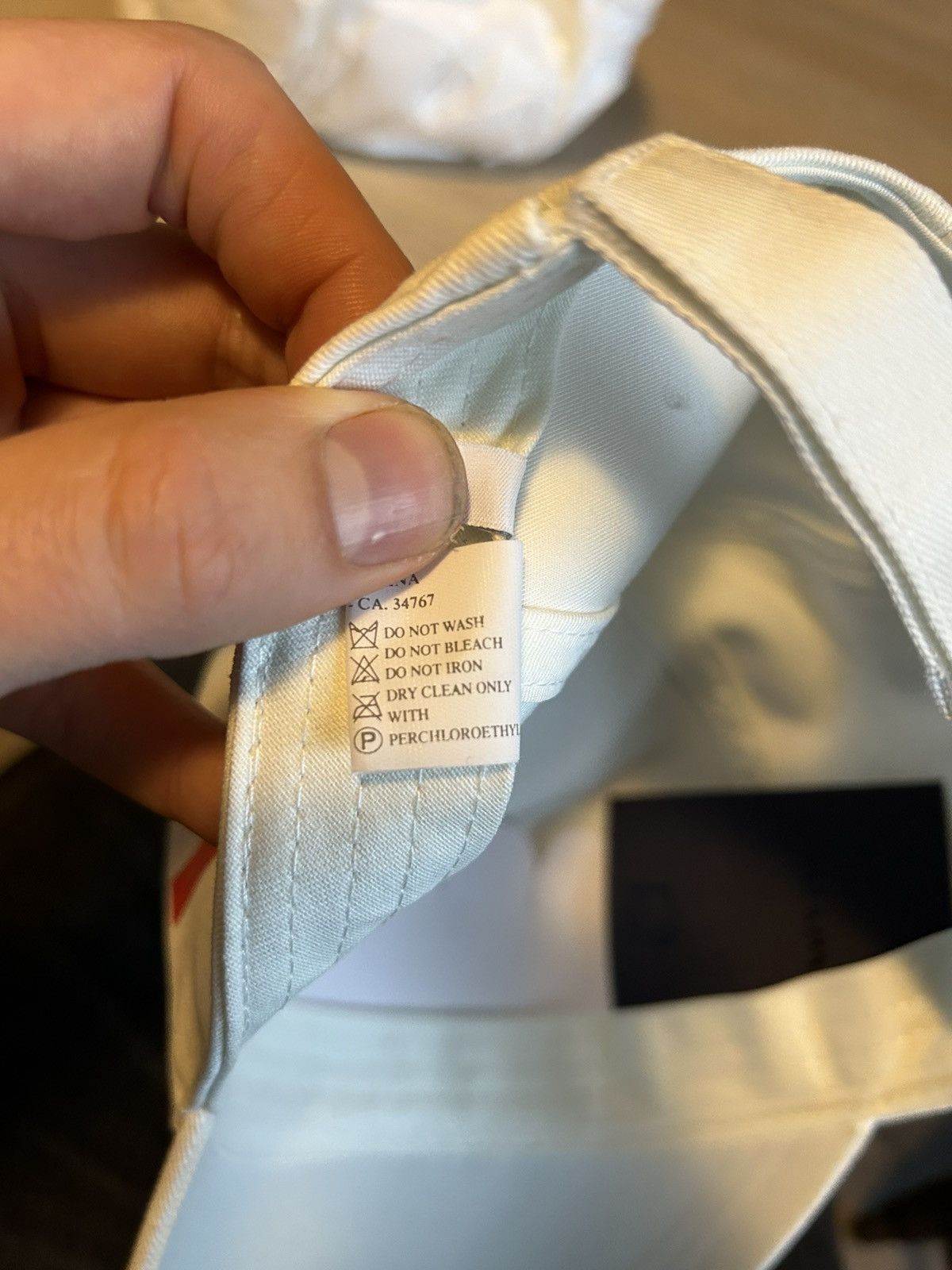 Prada Prada Luna Rossa Pirelli Cap Size ONE SIZE - 6 Thumbnail
