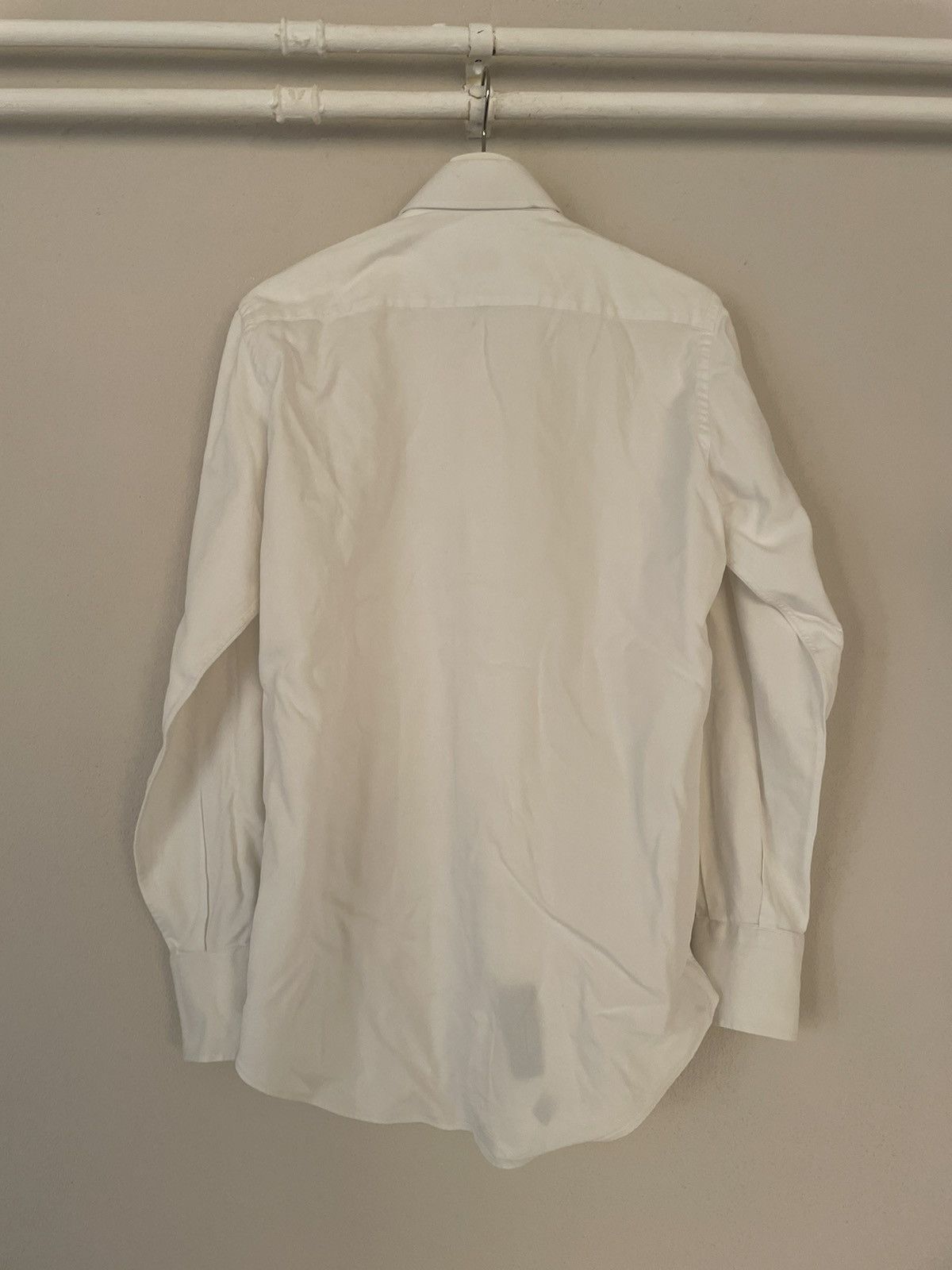 Fendi White Button-Up Shirt Size US M / EU 48-50 / 2 - 2 Thumbnail
