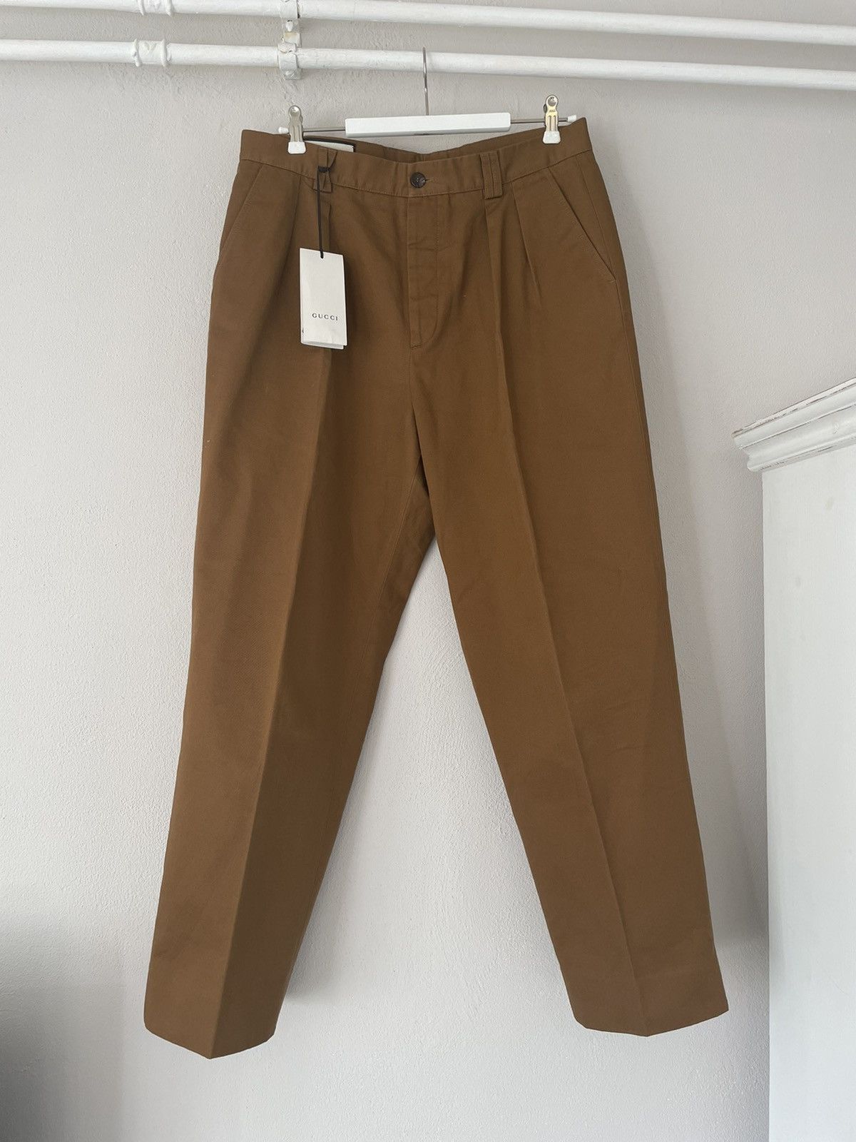 image of Gucci Brown Casual Pants, Men's (Size 34)