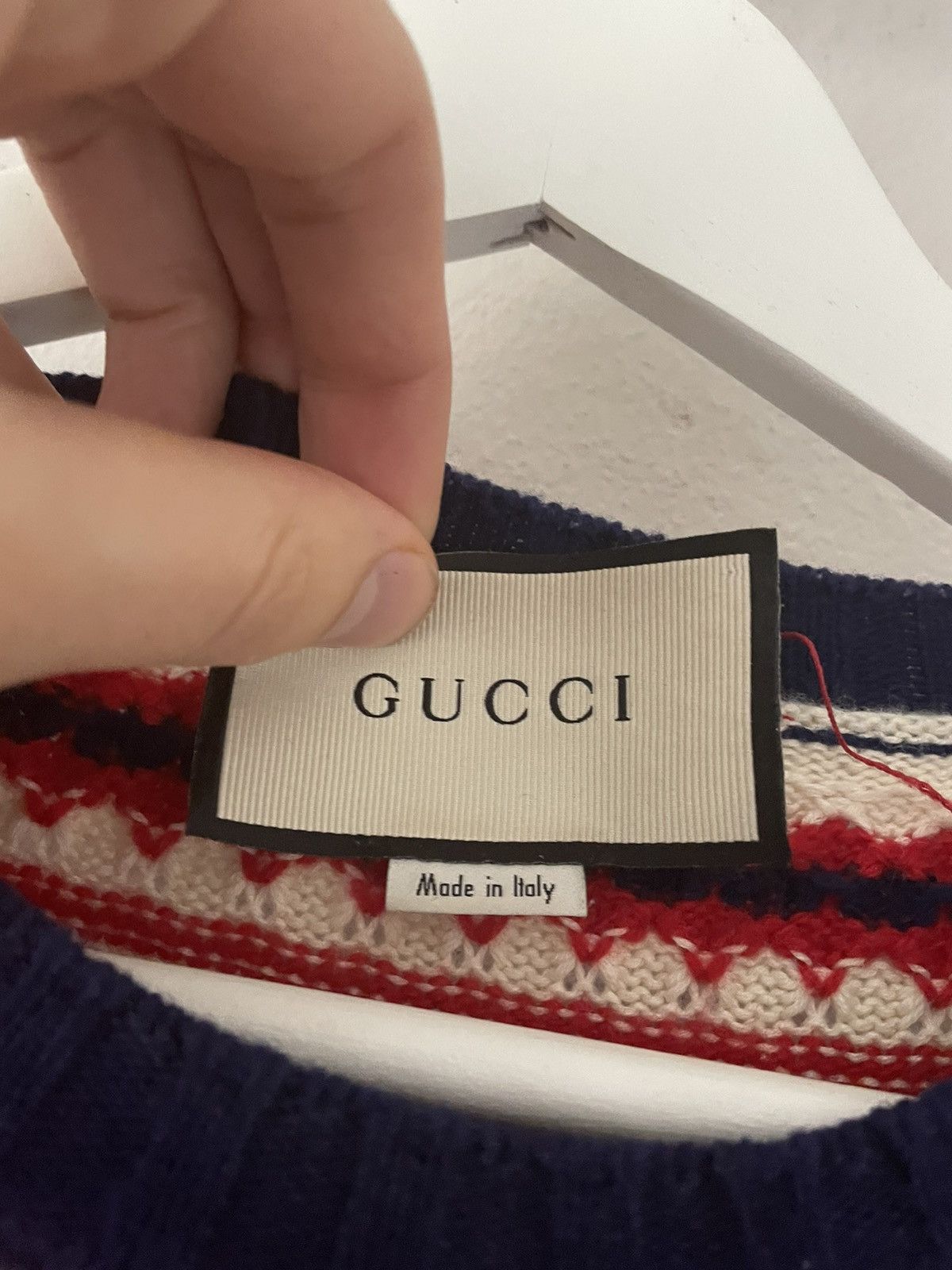 Gucci Blind for Love Pullover Knit Sweater Size US L / EU 52-54 / 3 - 5 Thumbnail