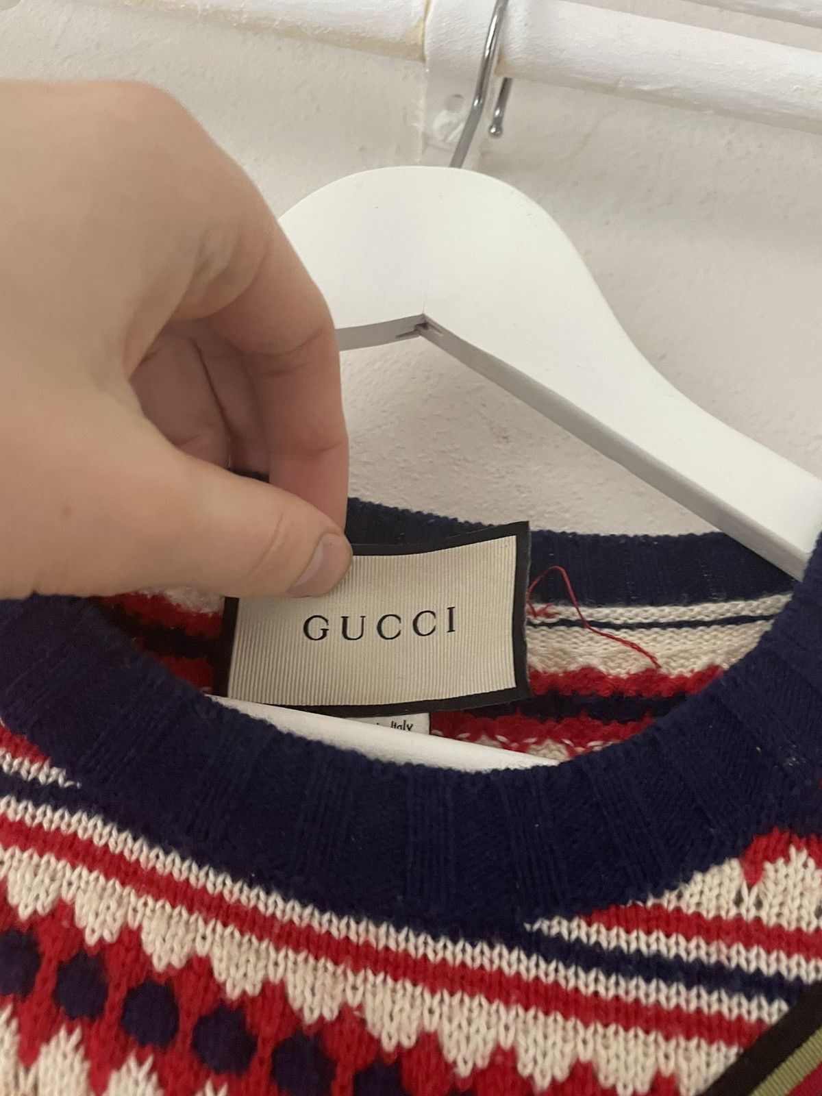 Gucci Blind for Love Pullover Knit Sweater Size US L / EU 52-54 / 3 - 4 Thumbnail