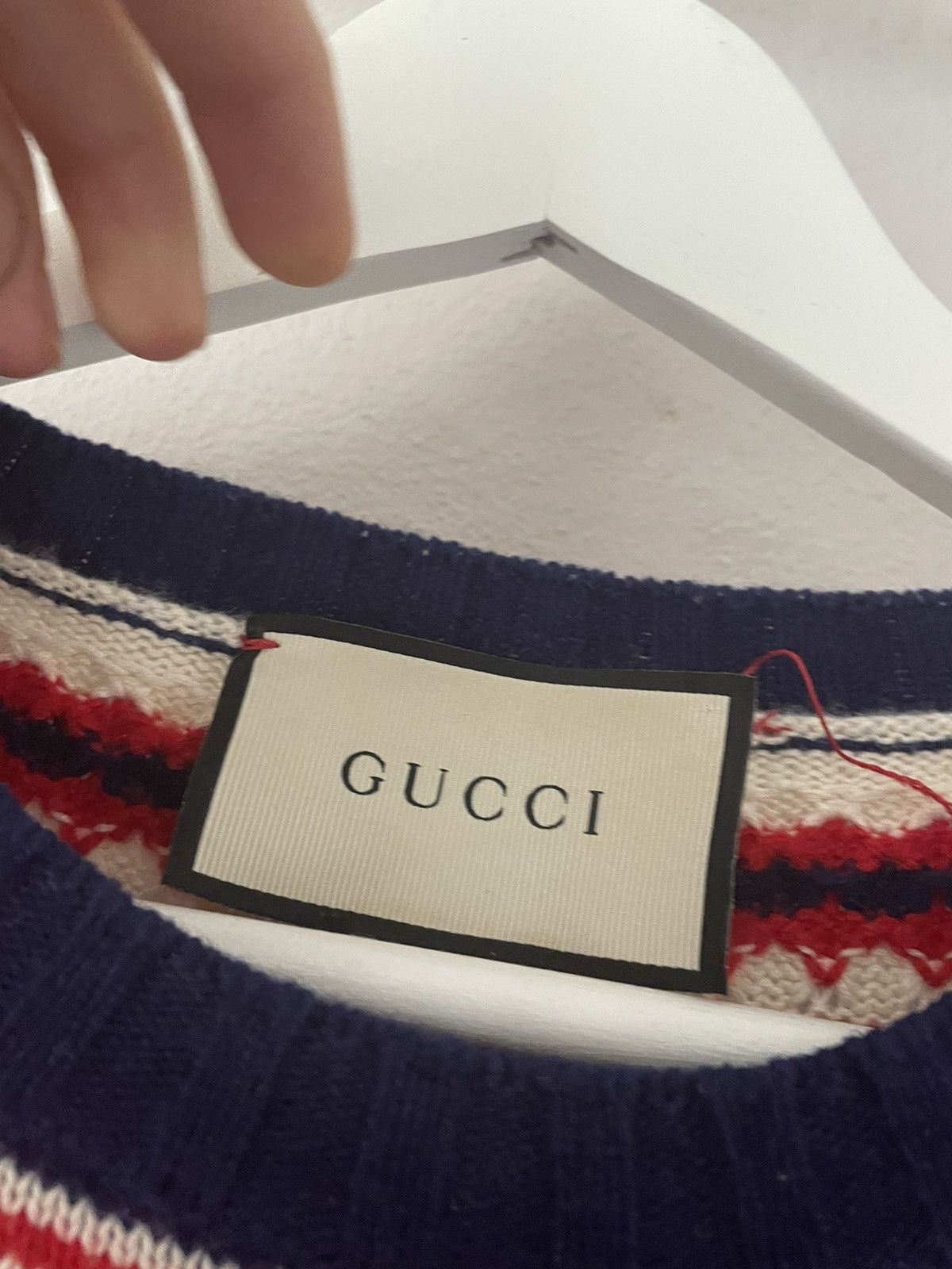 Gucci Blind for Love Pullover Knit Sweater Size US L / EU 52-54 / 3 - 6 Thumbnail
