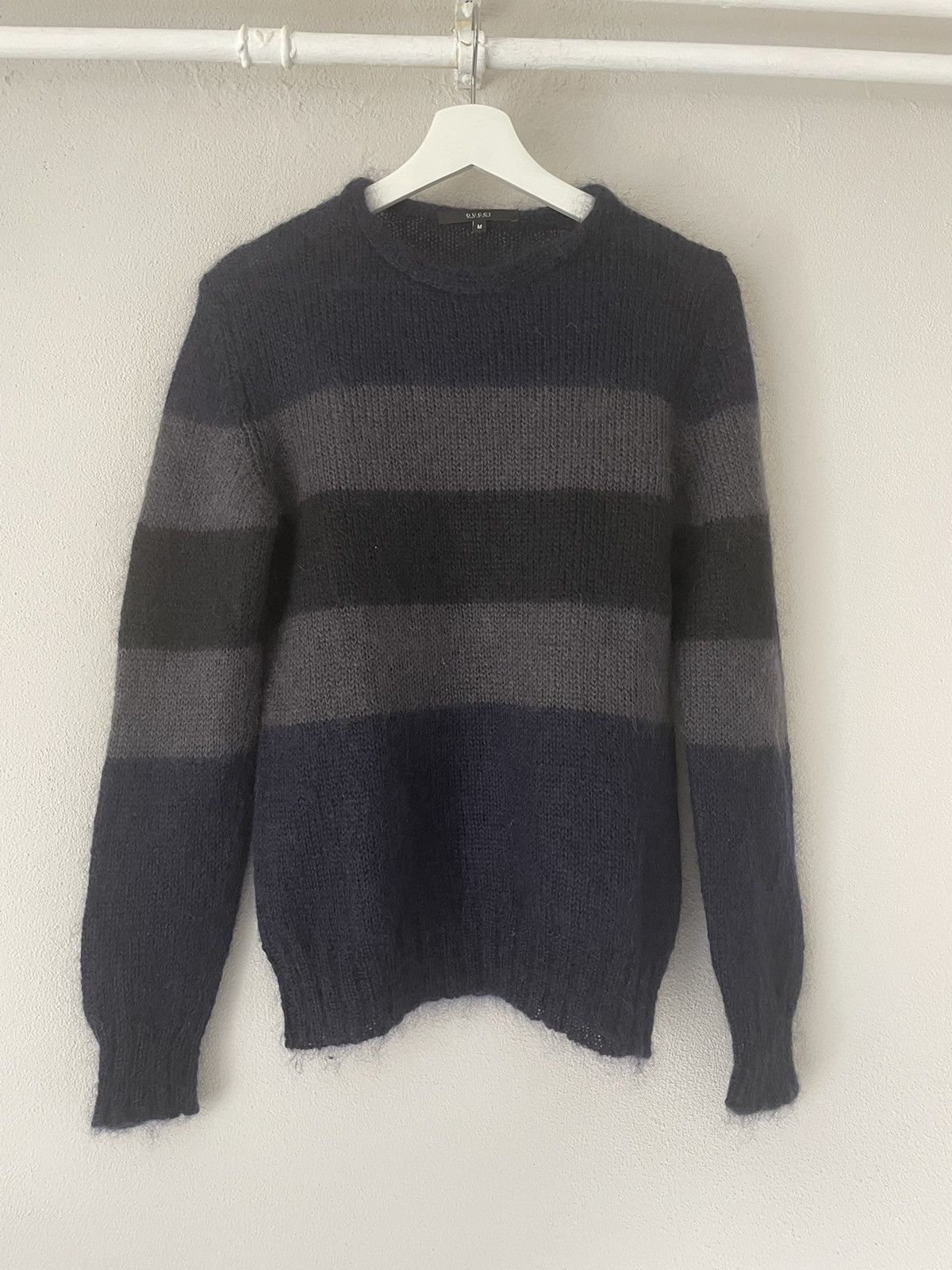 image of Gucci Fw11 Mohair/silk Blend Knit Sweater, Men's (Size Medium)