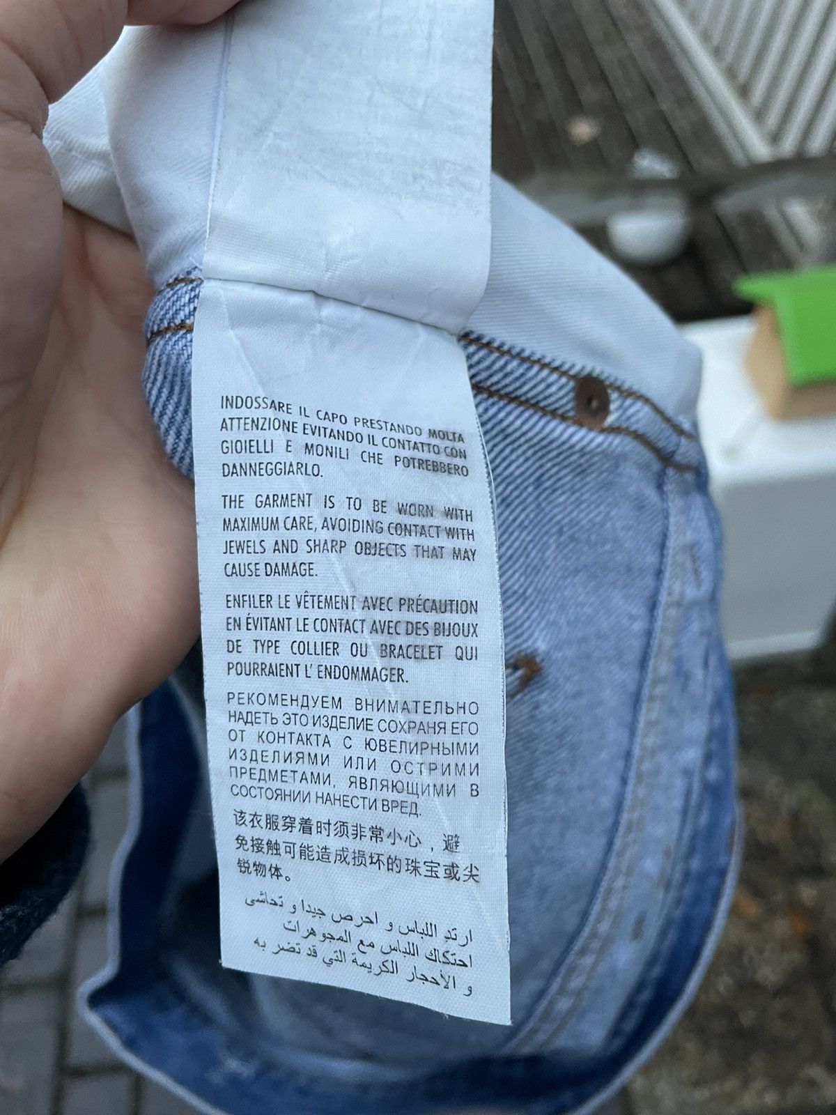 Gucci Butterfly Embroidered Jeans Size US 30 / EU 46 - 19 Thumbnail