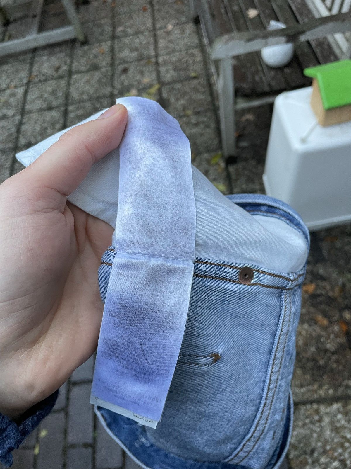 Gucci Butterfly Embroidered Jeans Size US 30 / EU 46 - 14 Thumbnail