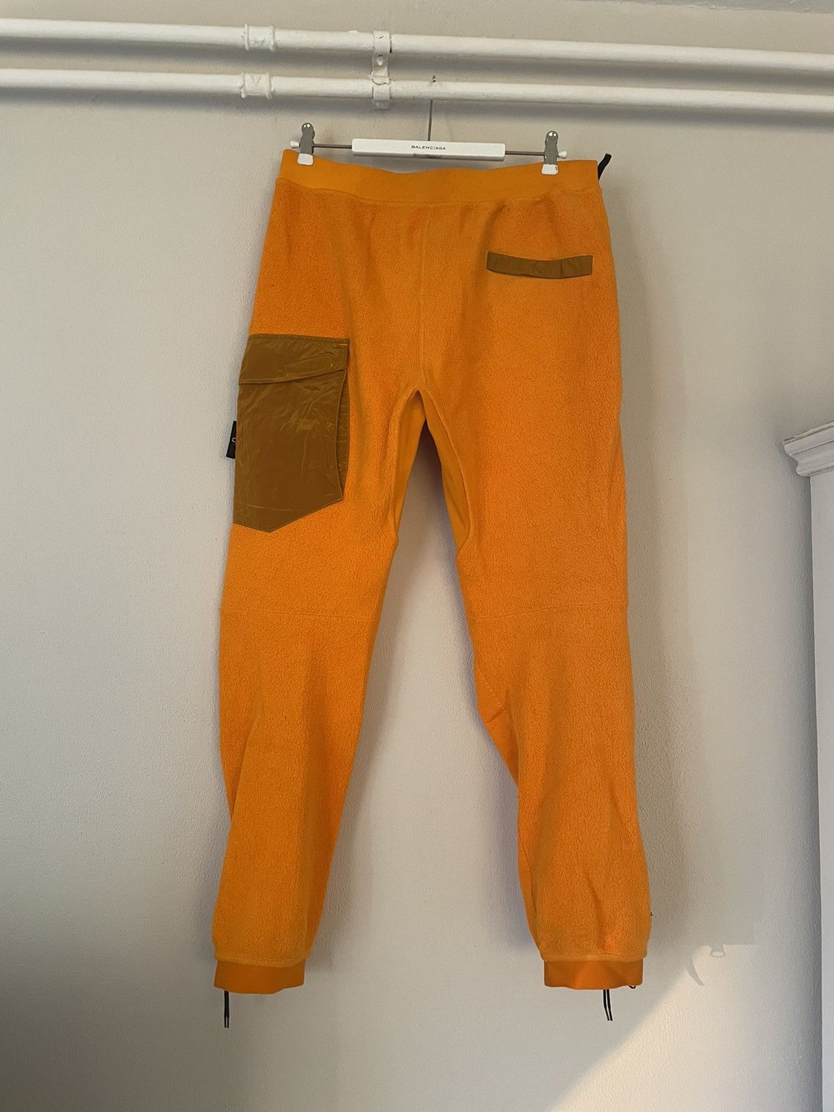 Stone Island Orange Cargo Sweat Pants Size US 34 / EU 50 - 2 Preview