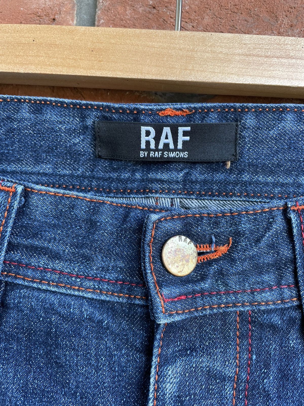 Raf by Raf Simons Blue Denim Jeans Size US 30 / EU 46 - 9 Thumbnail