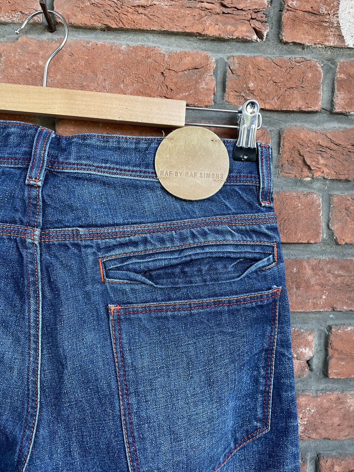 Raf by Raf Simons Blue Denim Jeans Size US 30 / EU 46 - 10 Thumbnail