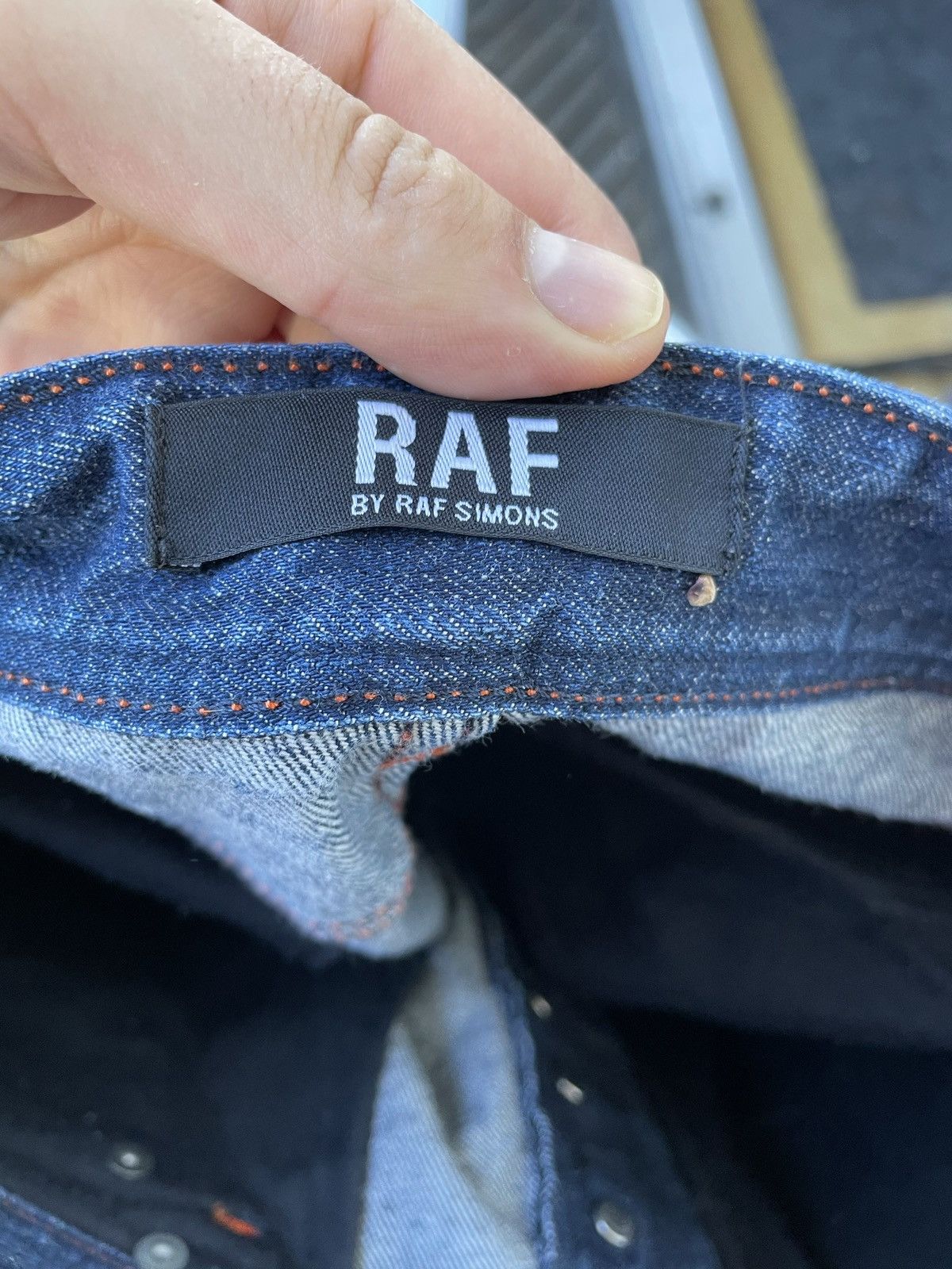Raf by Raf Simons Blue Denim Jeans Size US 30 / EU 46 - 16 Thumbnail