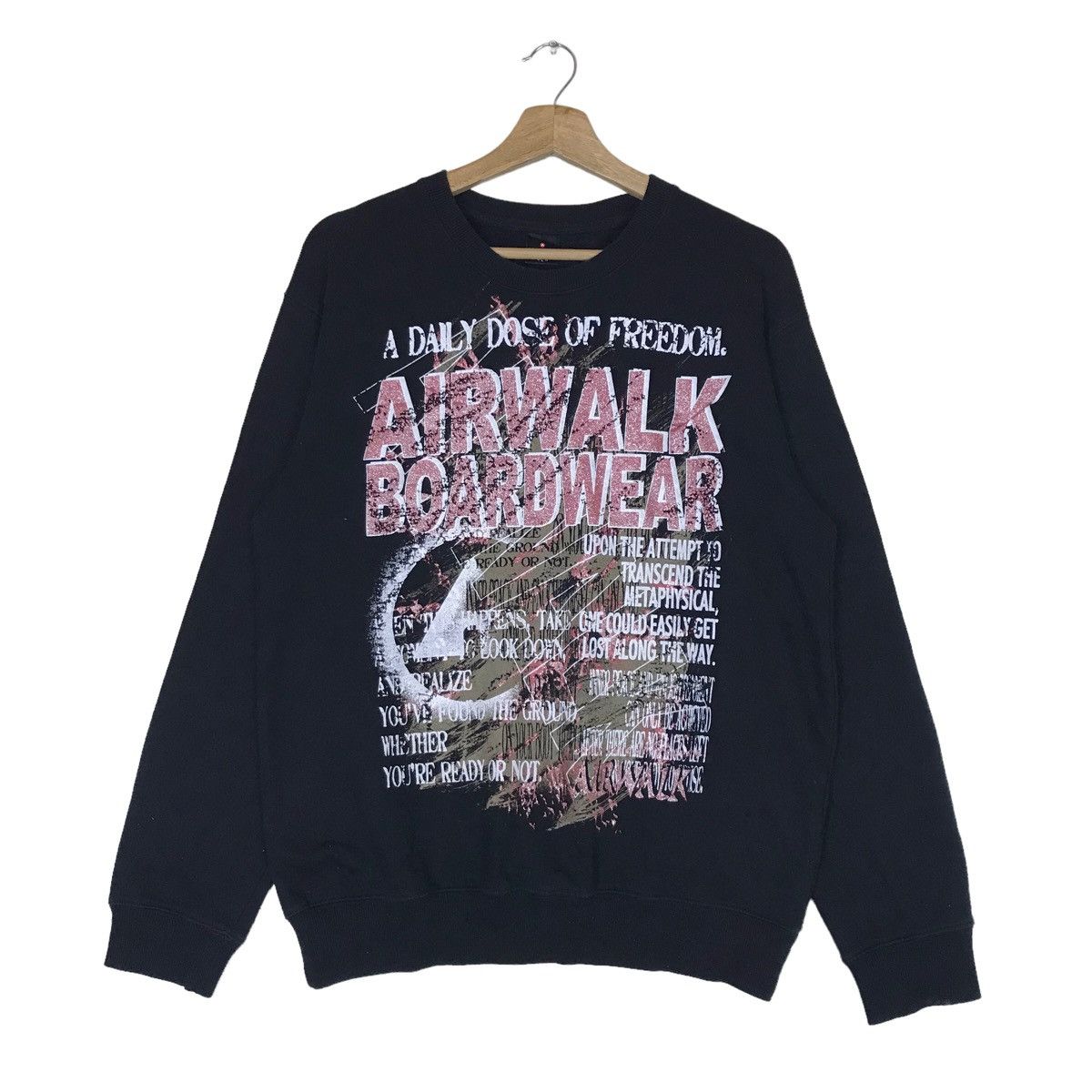 Vintage Airwalk Surfwear Crewneck Sweatshirt