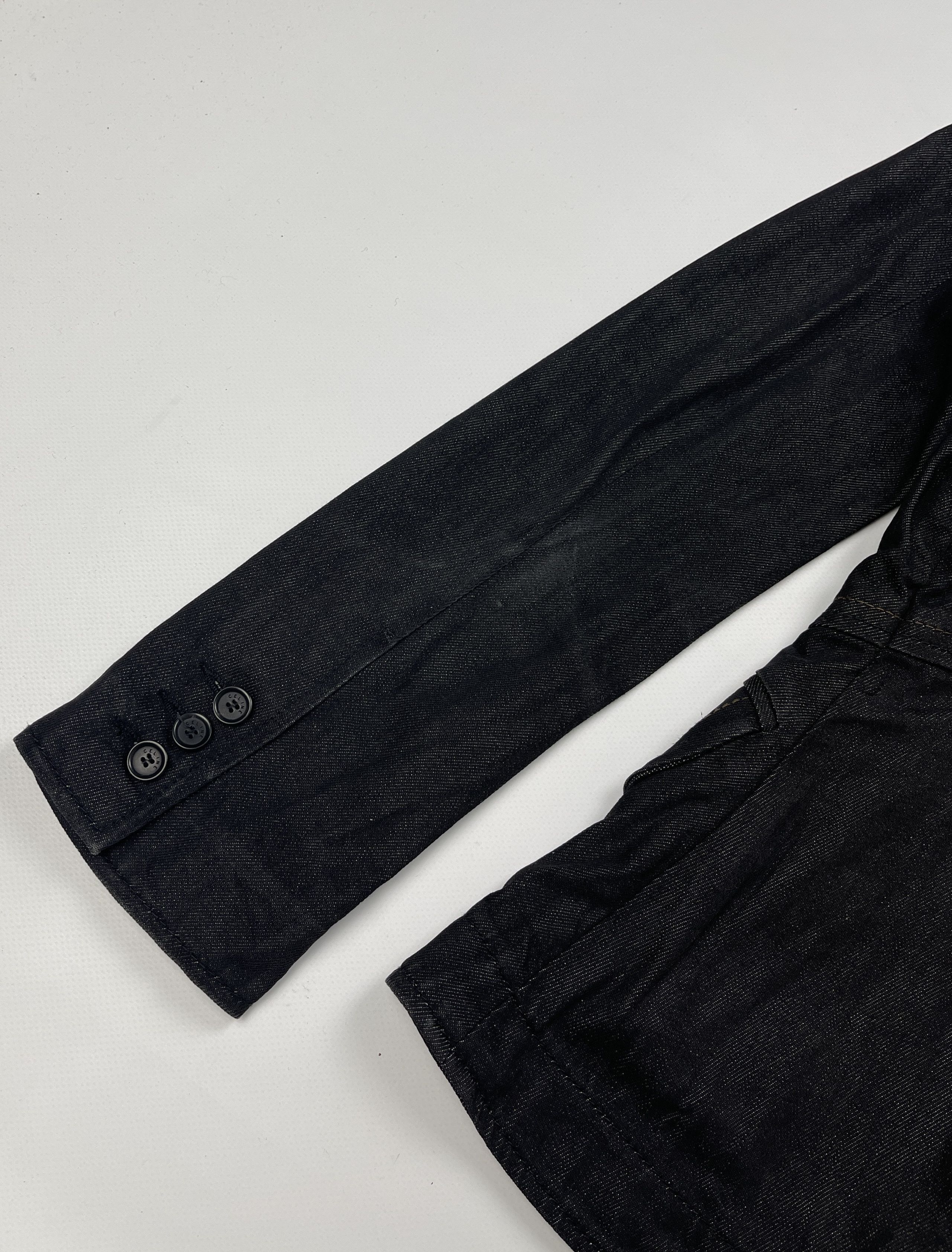 Celine Celine Vintage Denim Blazer Size S / US 4 / IT 40 - 8 Thumbnail