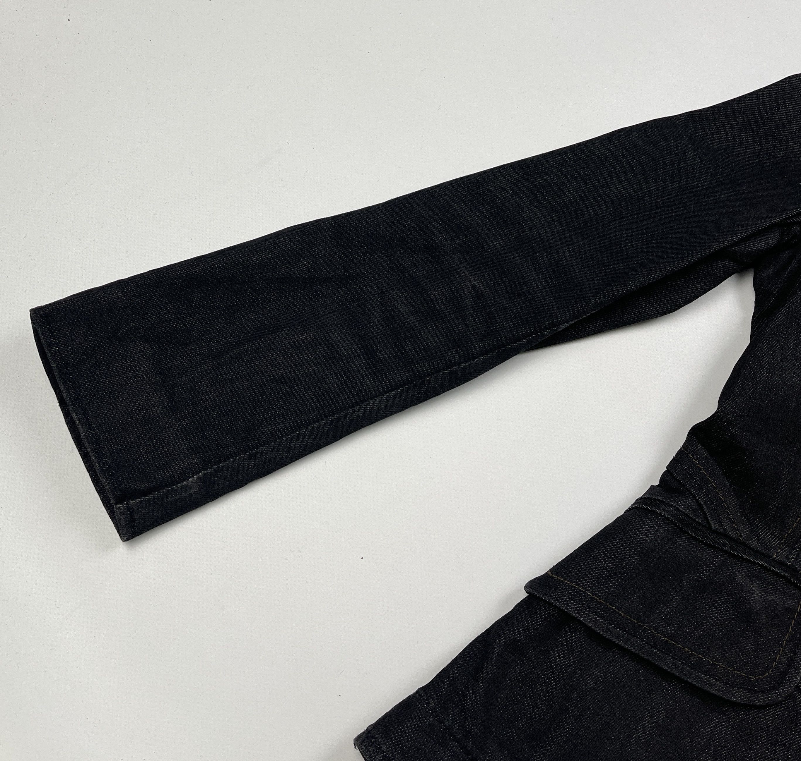 Celine Celine Vintage Denim Blazer Size S / US 4 / IT 40 - 10 Thumbnail