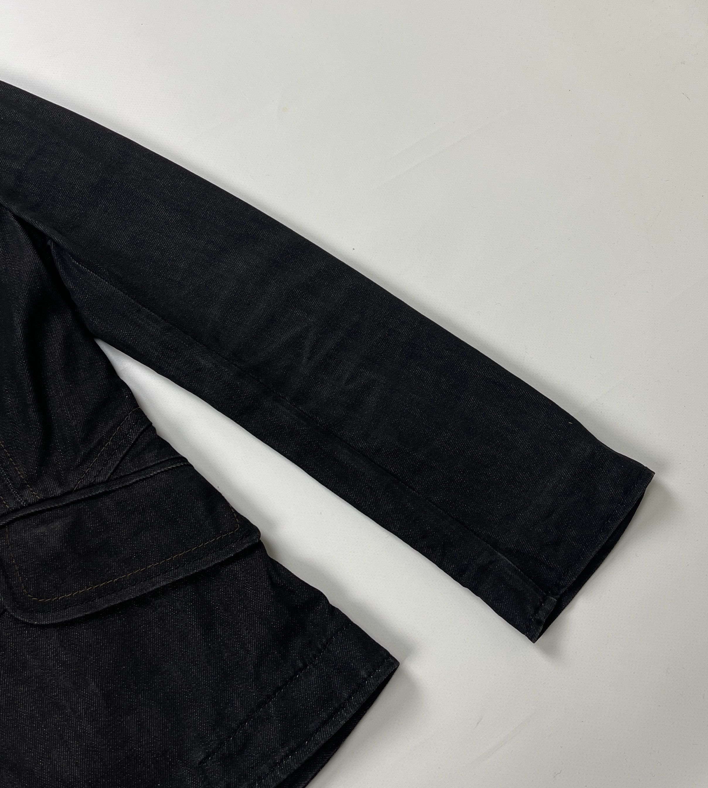 Celine Celine Vintage Denim Blazer Size S / US 4 / IT 40 - 9 Thumbnail