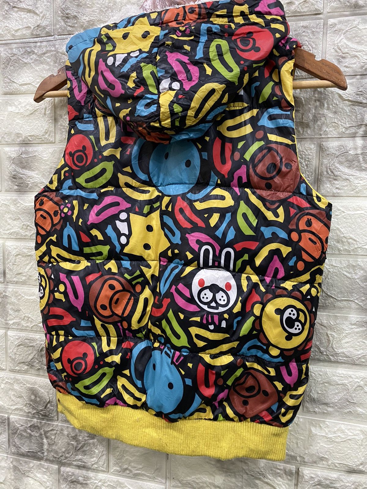 Japanese Brand Bape Kids by A Bathing Ape Sleeveless Hoodies Size US XS / EU 42 / 0 - 7 Thumbnail