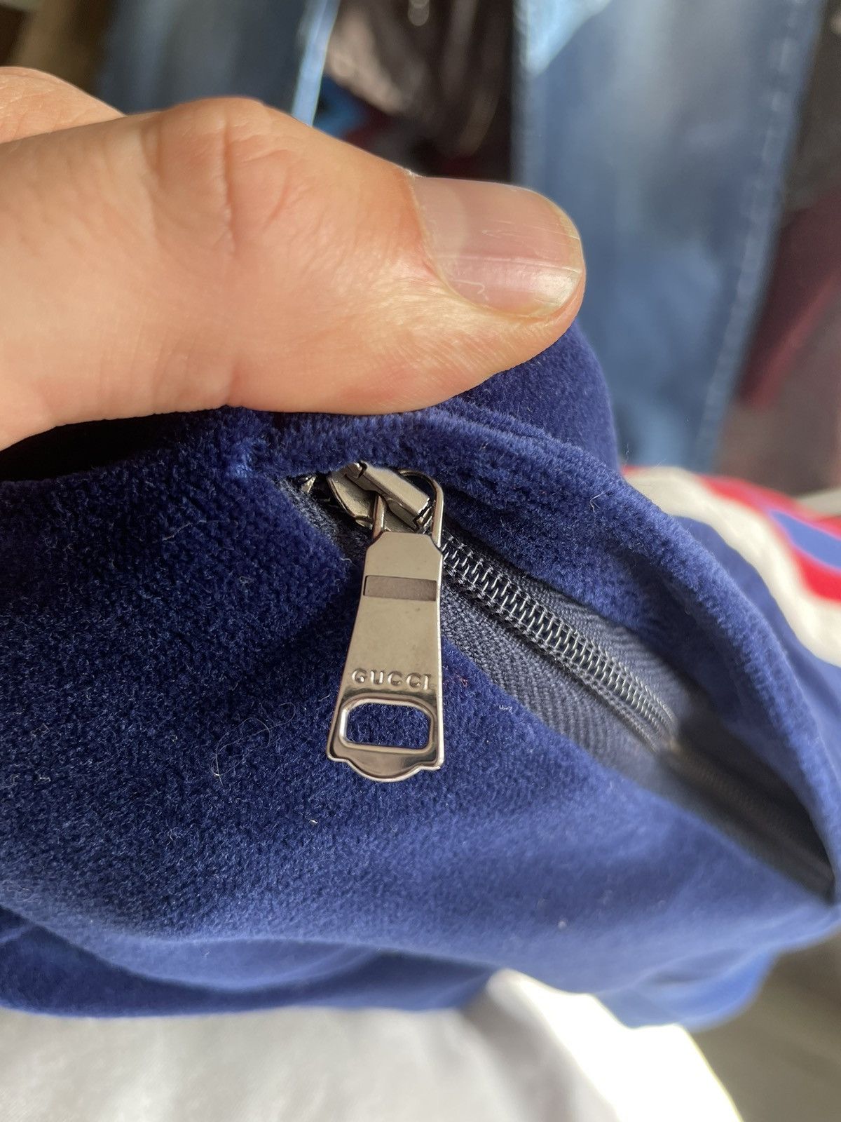 Gucci Velour Velvet Track Jacket Size US S / EU 44-46 / 1 - 13 Thumbnail
