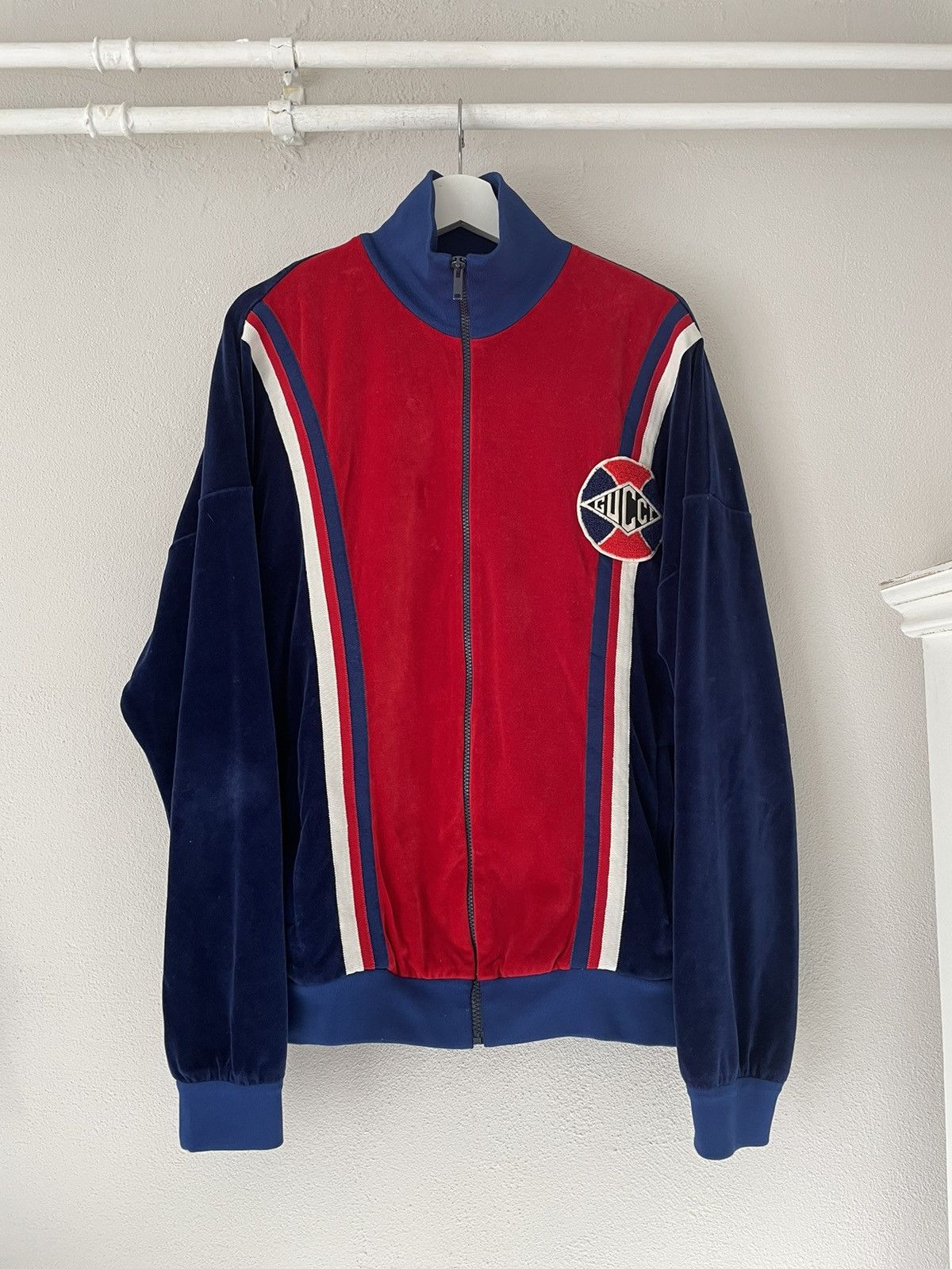 Velour Velvet Track Jacket