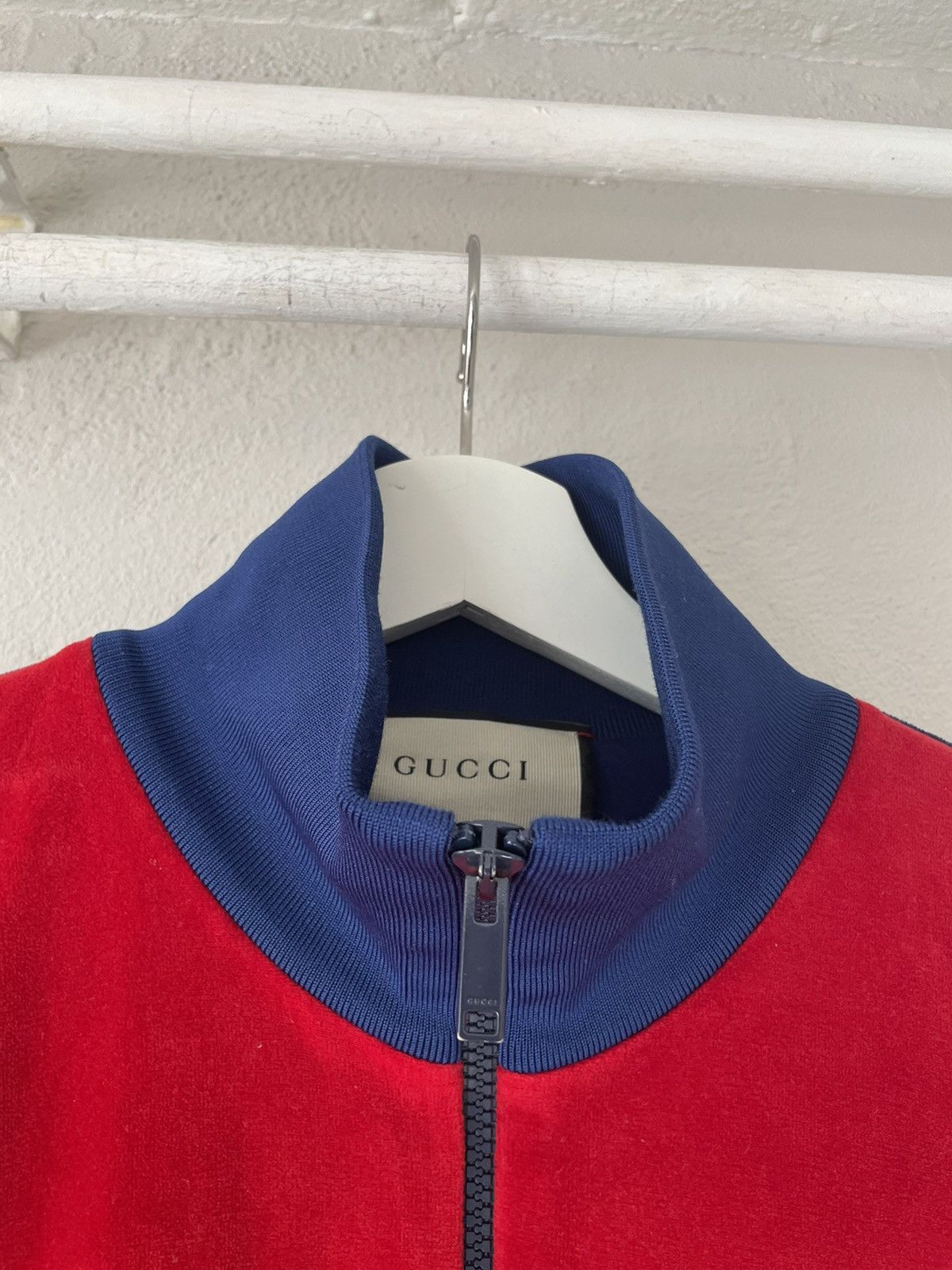 Gucci Velour Velvet Track Jacket Size US S / EU 44-46 / 1 - 4 Thumbnail