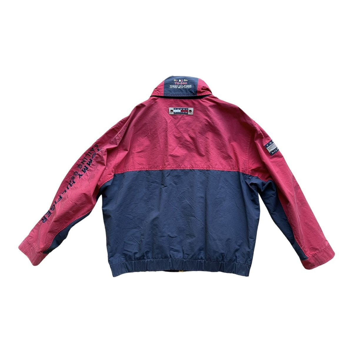 Tommy Hilfiger Vintage Tommy Hilfiger Sailing Gear Jacket W/Hoddie 