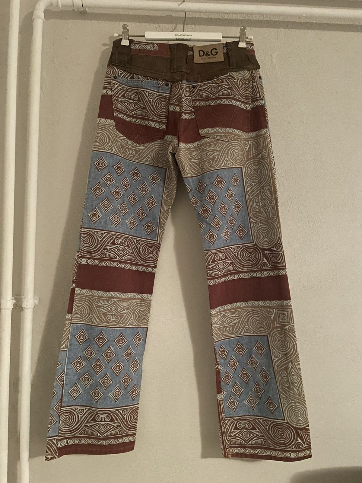 Dolce & Gabbana Pattern Denim Jeans Size US 32 / EU 48 - 9 Thumbnail