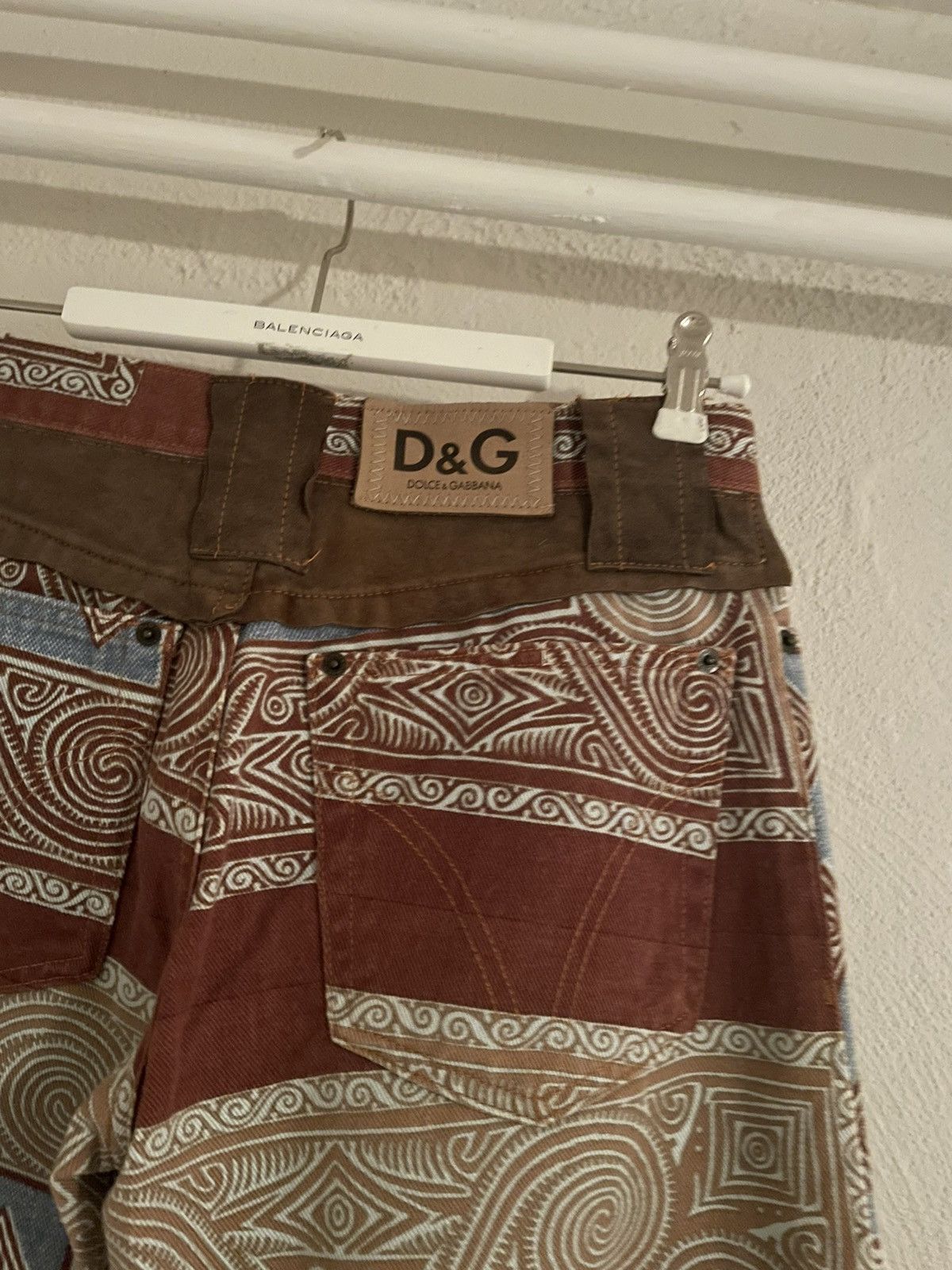 Dolce & Gabbana Pattern Denim Jeans Size US 32 / EU 48 - 10 Thumbnail