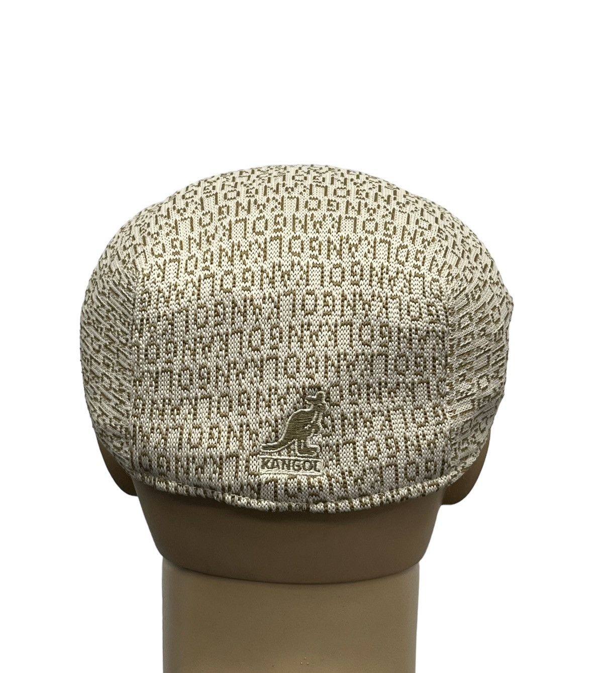 Kangol 🔥Vintage KANGOL JACQUARD Monogram Poly-Chlorofiber Flat Hat Size ONE SIZE - 4 Thumbnail