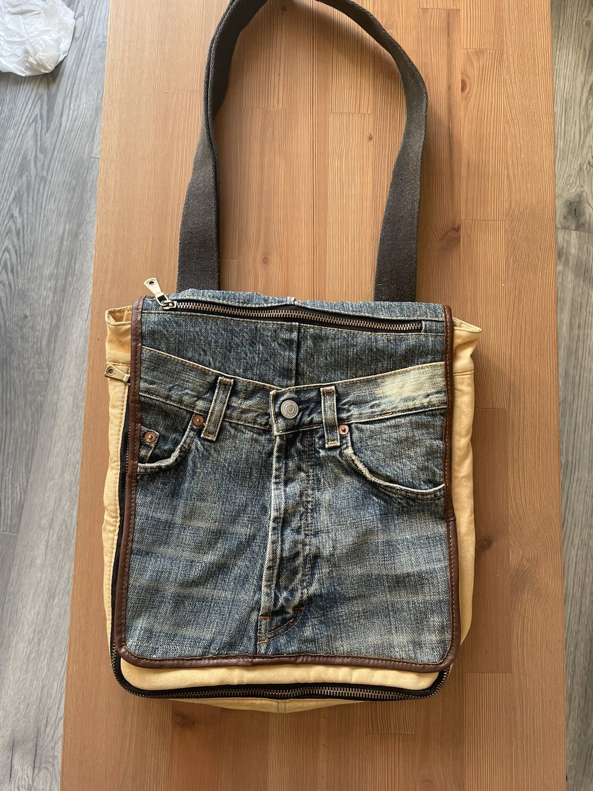 Dolce & Gabbana Blue Denim Jeans Messenger Bag Size ONE SIZE - 2 Thumbnail