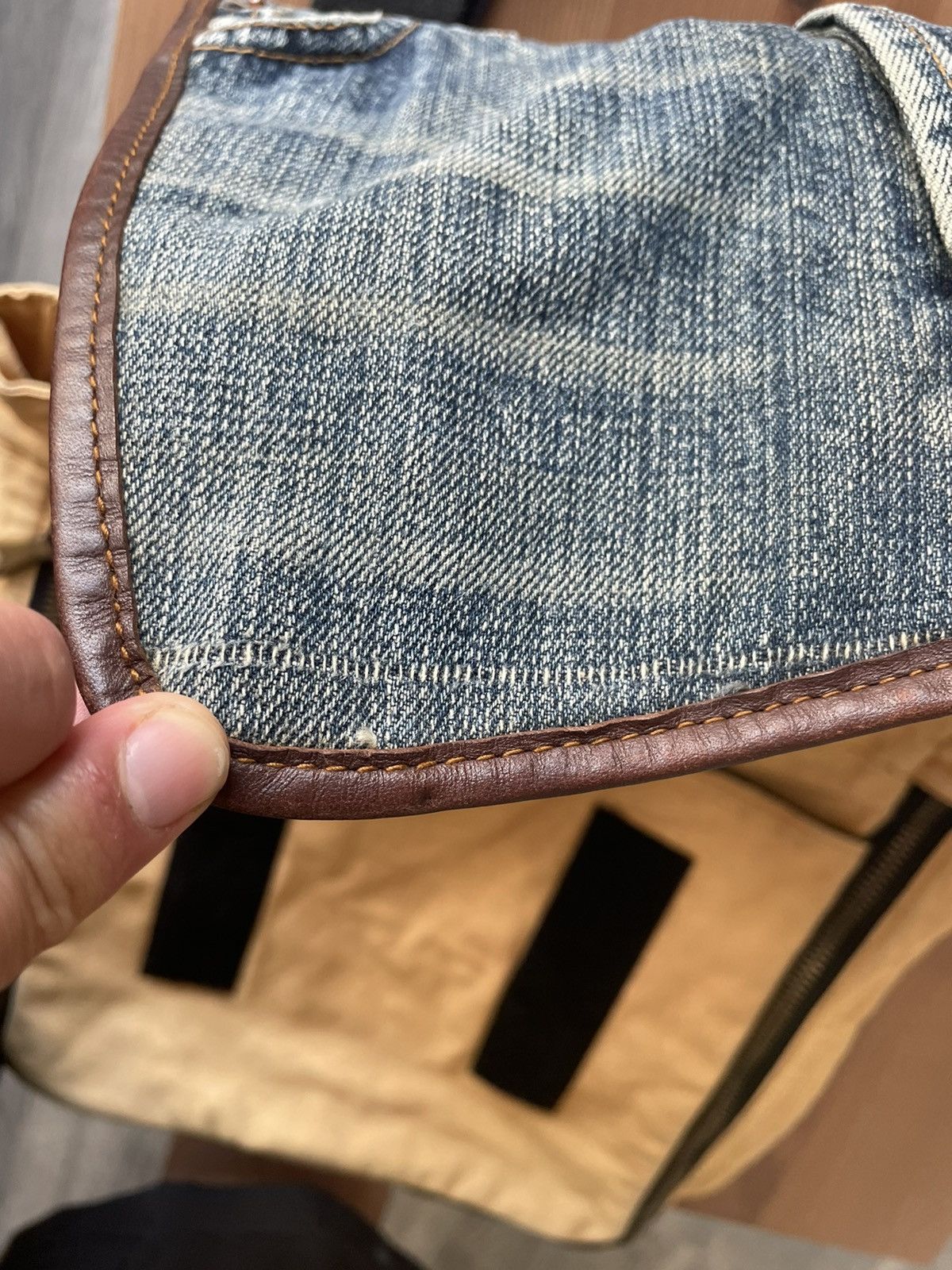 Dolce & Gabbana Blue Denim Jeans Messenger Bag Size ONE SIZE - 6 Thumbnail
