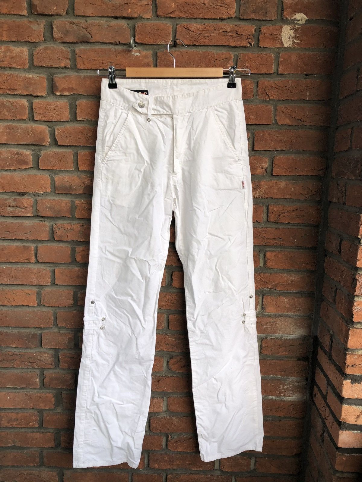 Jean Paul Gaultier White Pants Size US 28 / EU 44 - 2 Thumbnail