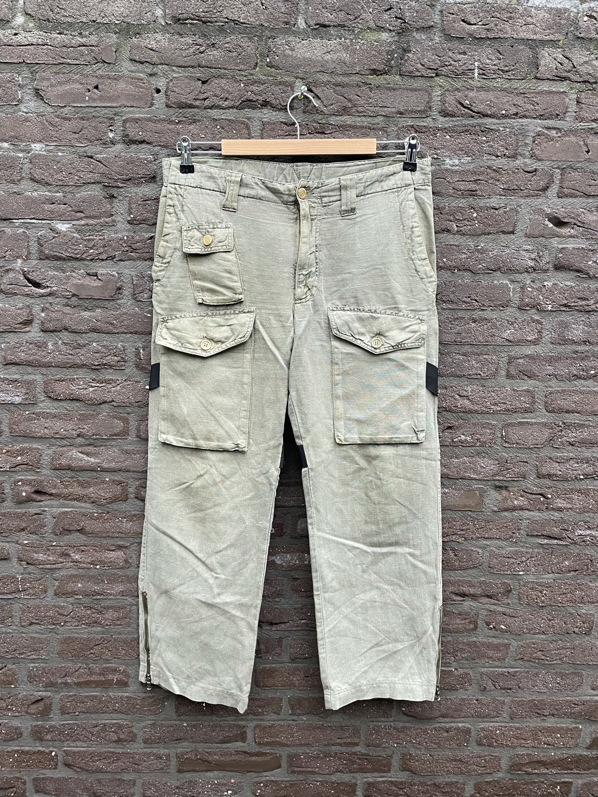 Dolce & Gabbana Bondage Multipocket Cargo Pants Size US 32 / EU 48 - 2 Thumbnail