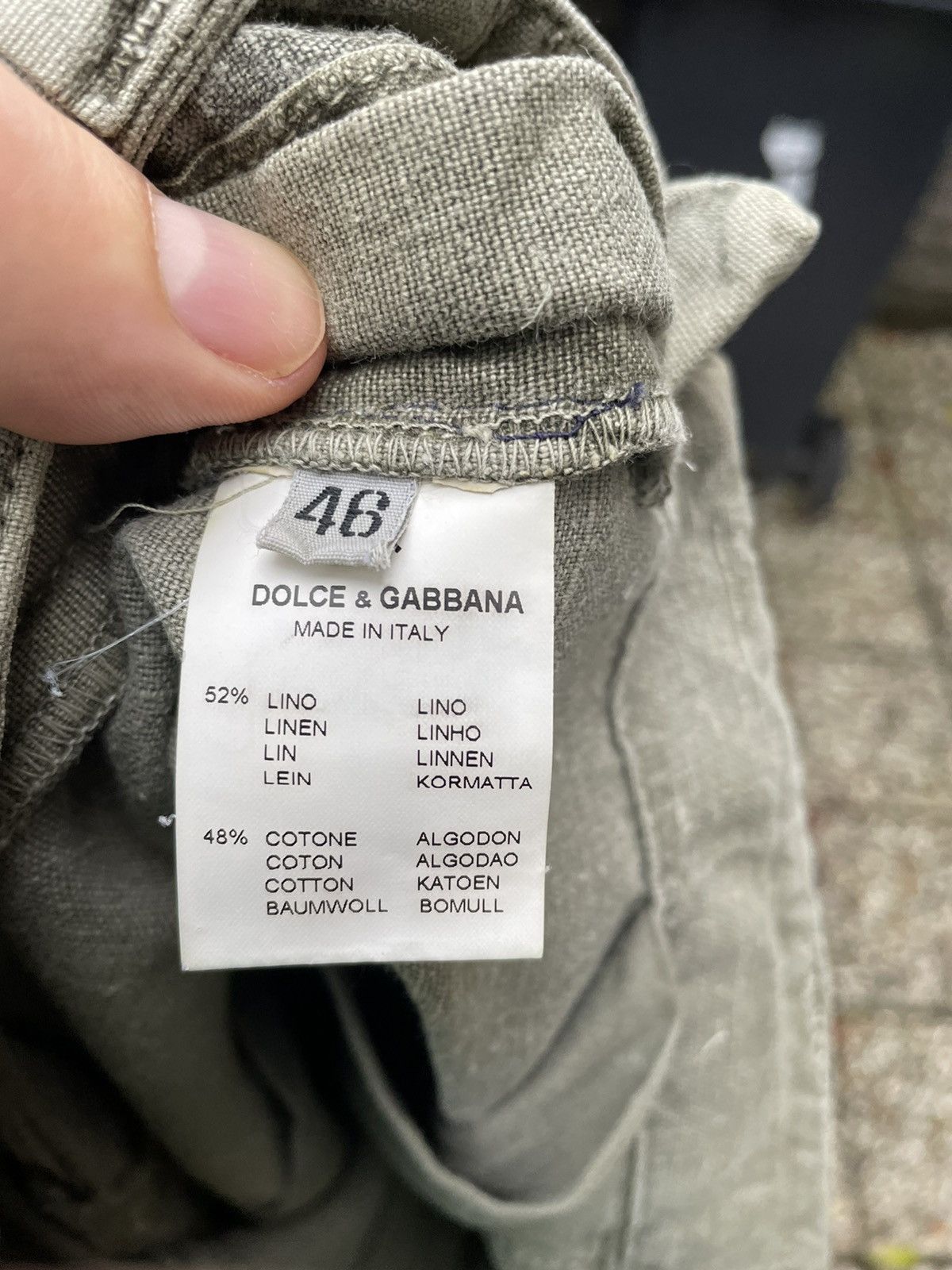 Dolce & Gabbana Bondage Multipocket Cargo Pants Size US 32 / EU 48 - 11 Thumbnail