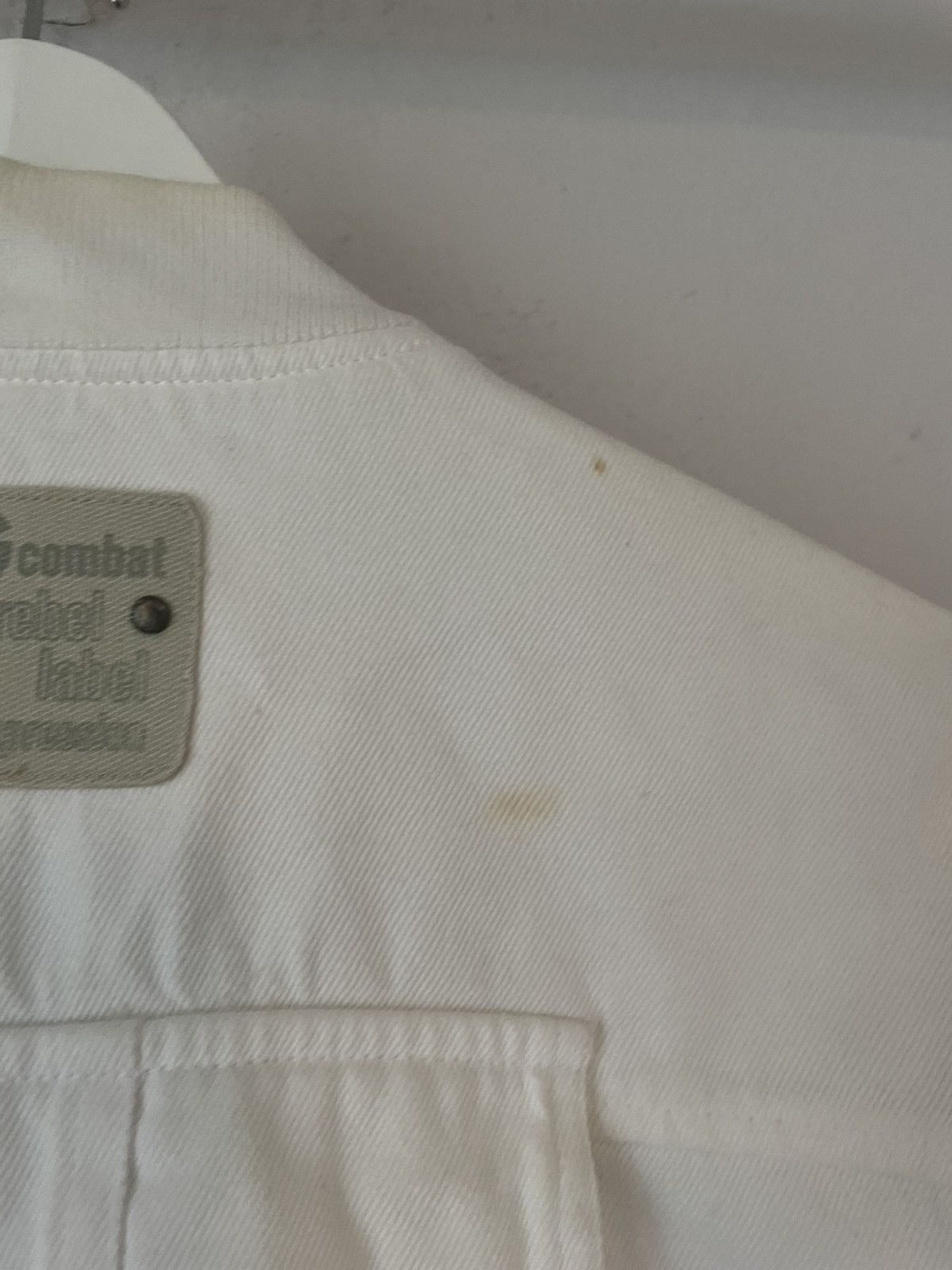 Dolce & Gabbana White Combat Rebel Cargo Bomber Size US M / EU 48-50 / 2 - 9 Thumbnail