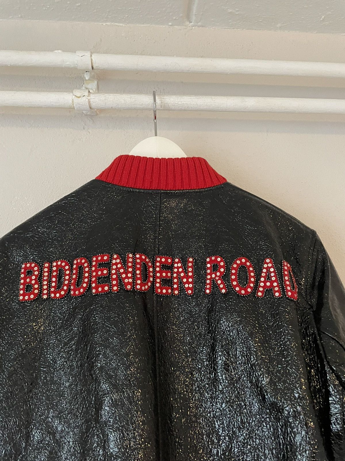 Gucci BNWT ‘Biddenden Road’ Crackled Goat Leather Bomber Jacket Size US S / EU 44-46 / 1 - 4 Thumbnail
