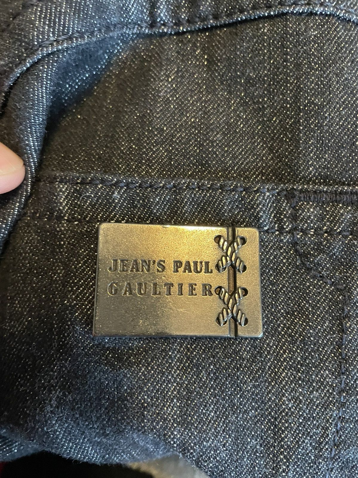 Jean Paul Gaultier Glitter Jeans Size US 34 / EU 50 - 9 Thumbnail