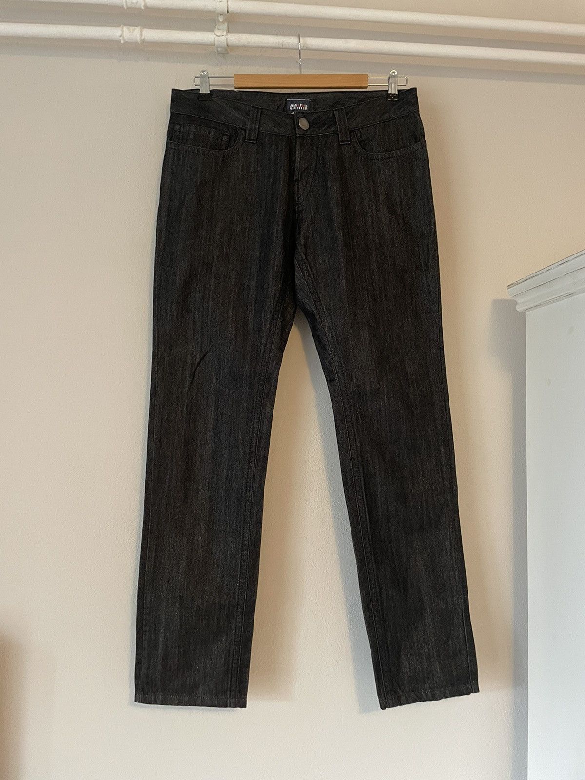 Jean Paul Gaultier Glitter Jeans Size US 34 / EU 50 - 1 Thumbnail