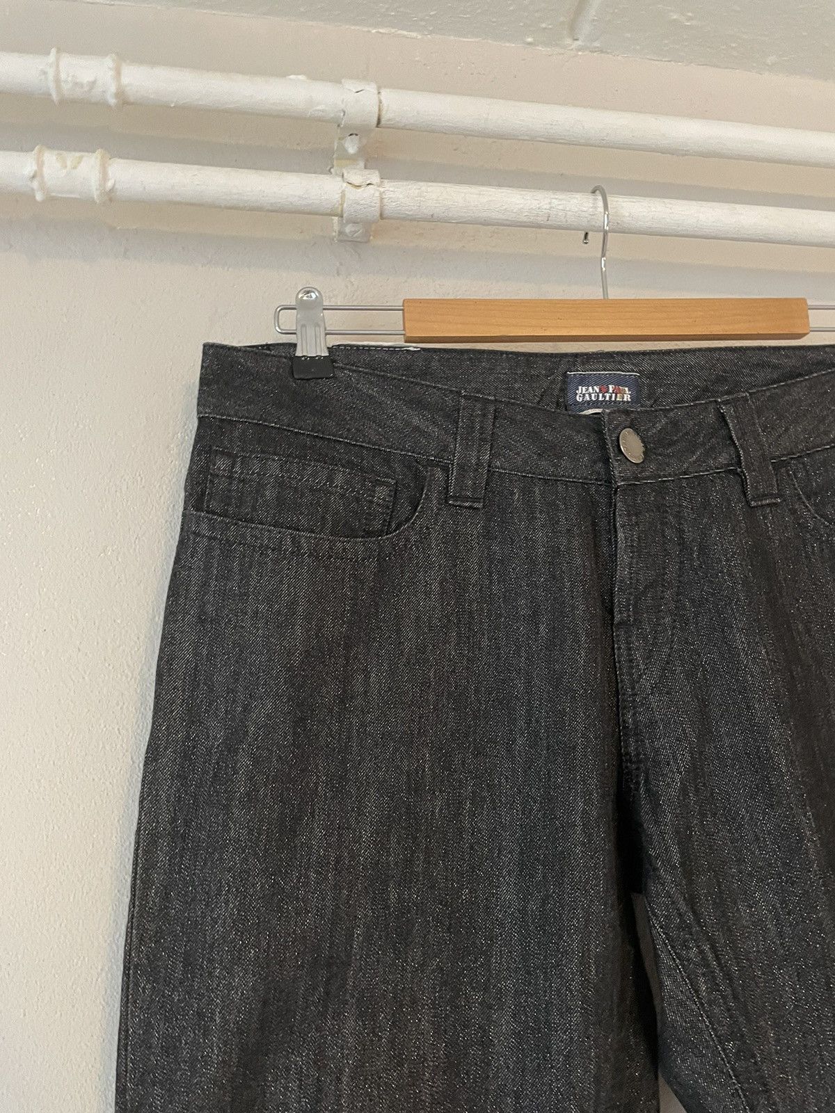 Jean Paul Gaultier Glitter Jeans Size US 34 / EU 50 - 3 Thumbnail