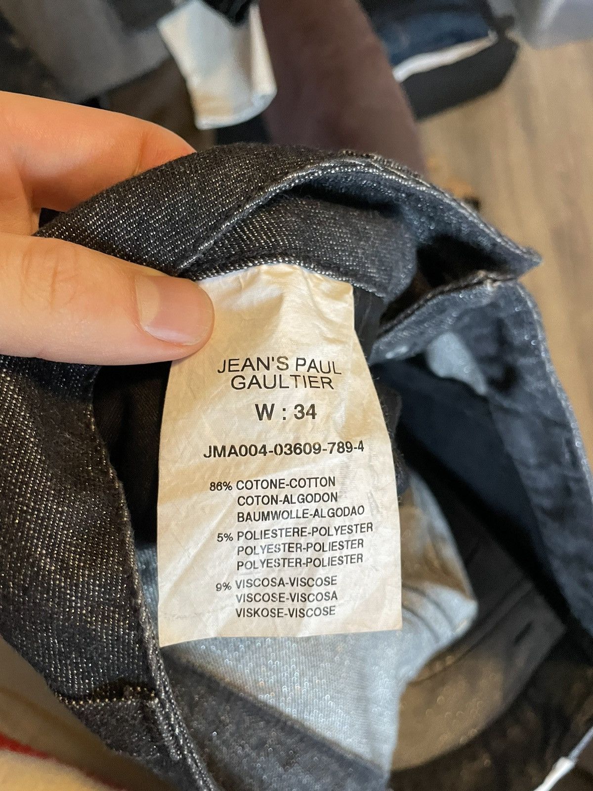 Jean Paul Gaultier Glitter Jeans Size US 34 / EU 50 - 11 Thumbnail