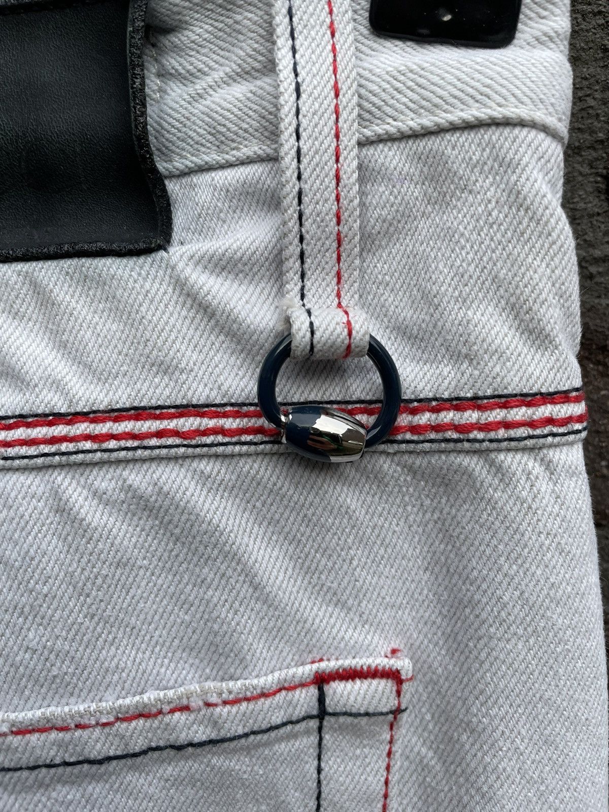 Gucci SS2008 White Painted Jeans Size US 32 / EU 48 - 8 Thumbnail