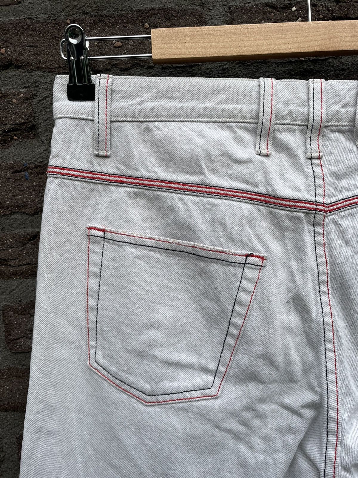 Gucci SS2008 White Painted Jeans Size US 32 / EU 48 - 10 Thumbnail