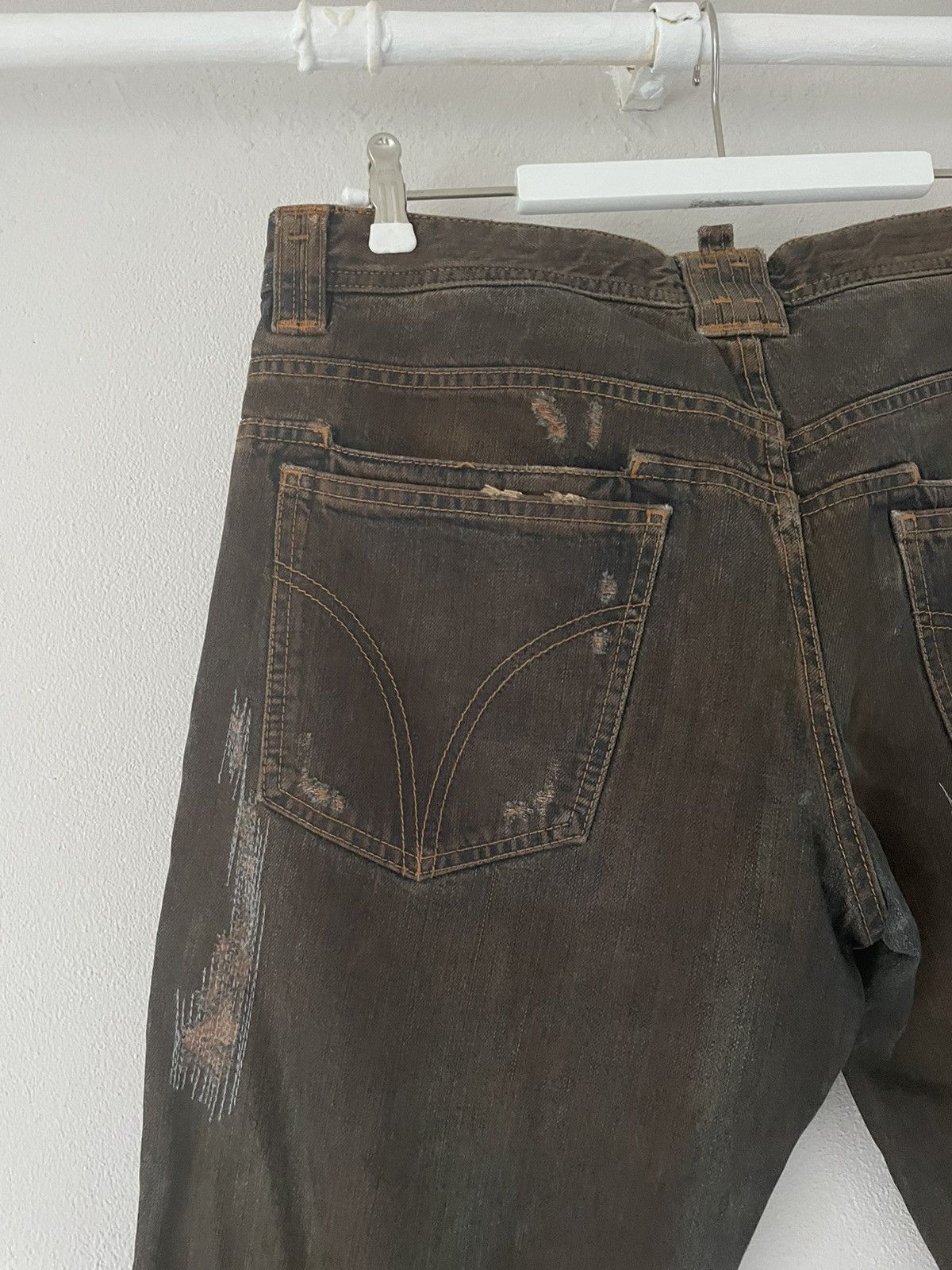 Dolce & Gabbana Boro Stitching Jeans Size US 32 / EU 48 - 11 Thumbnail