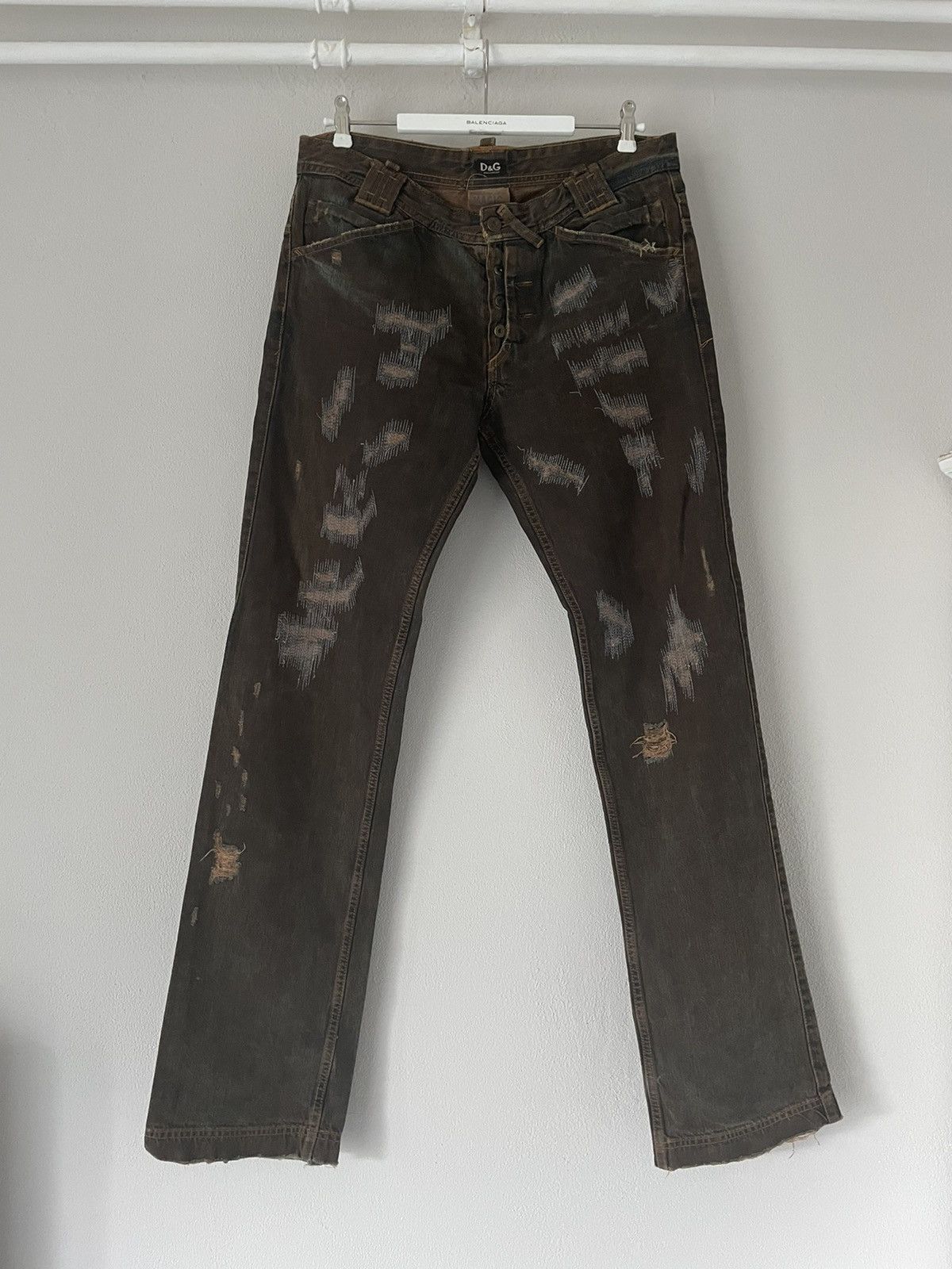 Dolce & Gabbana Boro Stitching Jeans Size US 32 / EU 48 - 1 Thumbnail