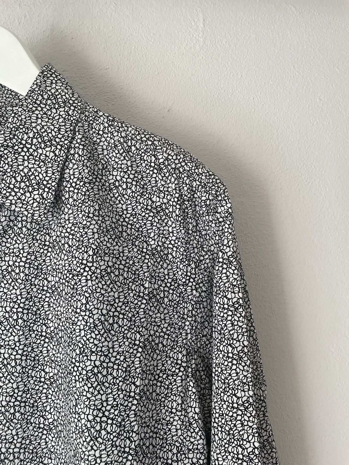 Prada Abstract Circles Pattern Shirt Size US L / EU 52-54 / 3 - 6 Thumbnail