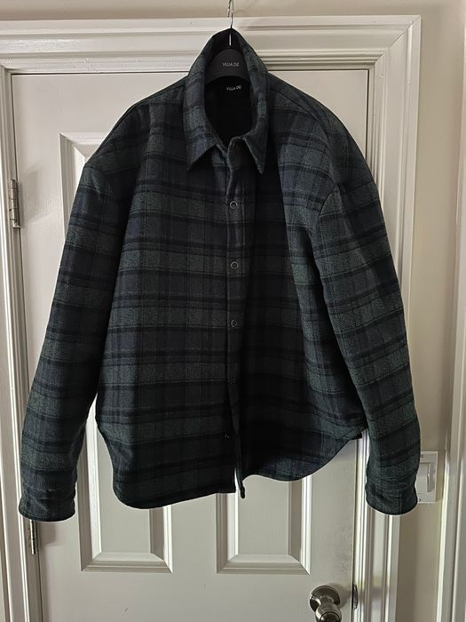 Vuja De Vuja De Padded Flannel Jacket | Grailed