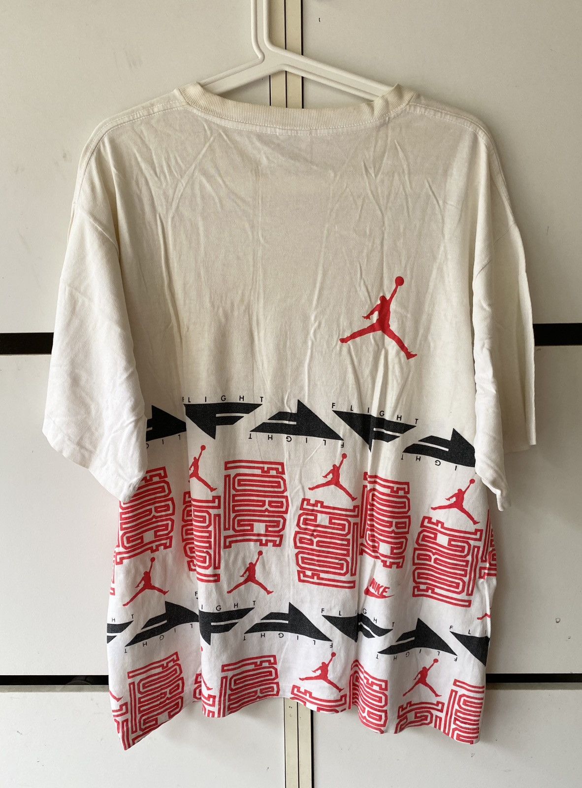 Nike × Vintage VINTAGE NIKE AIR FORCE PRINT TEE Size US M / EU 48-50 / 2 - 6 Thumbnail