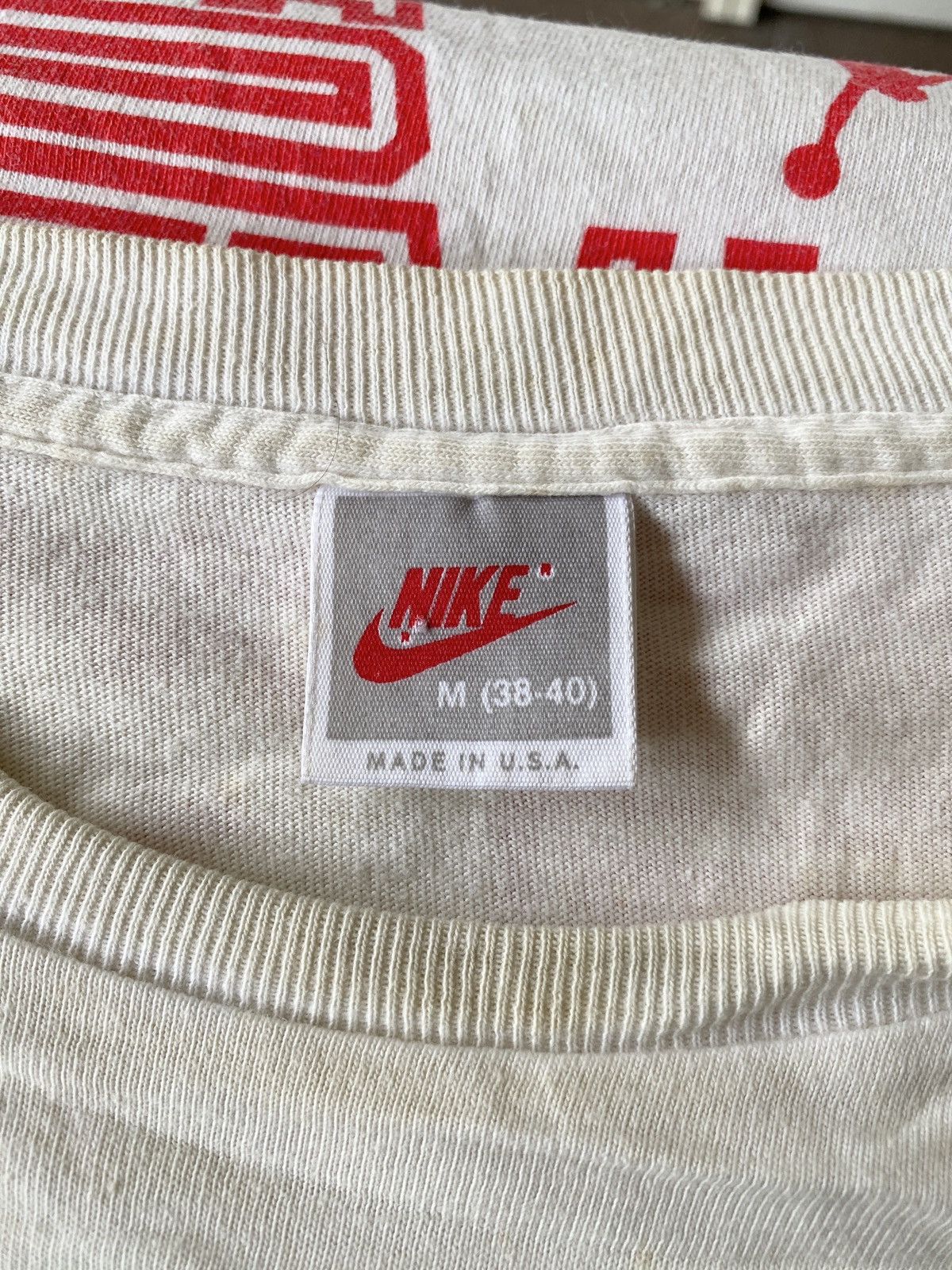 Nike × Vintage VINTAGE NIKE AIR FORCE PRINT TEE Size US M / EU 48-50 / 2 - 7 Thumbnail