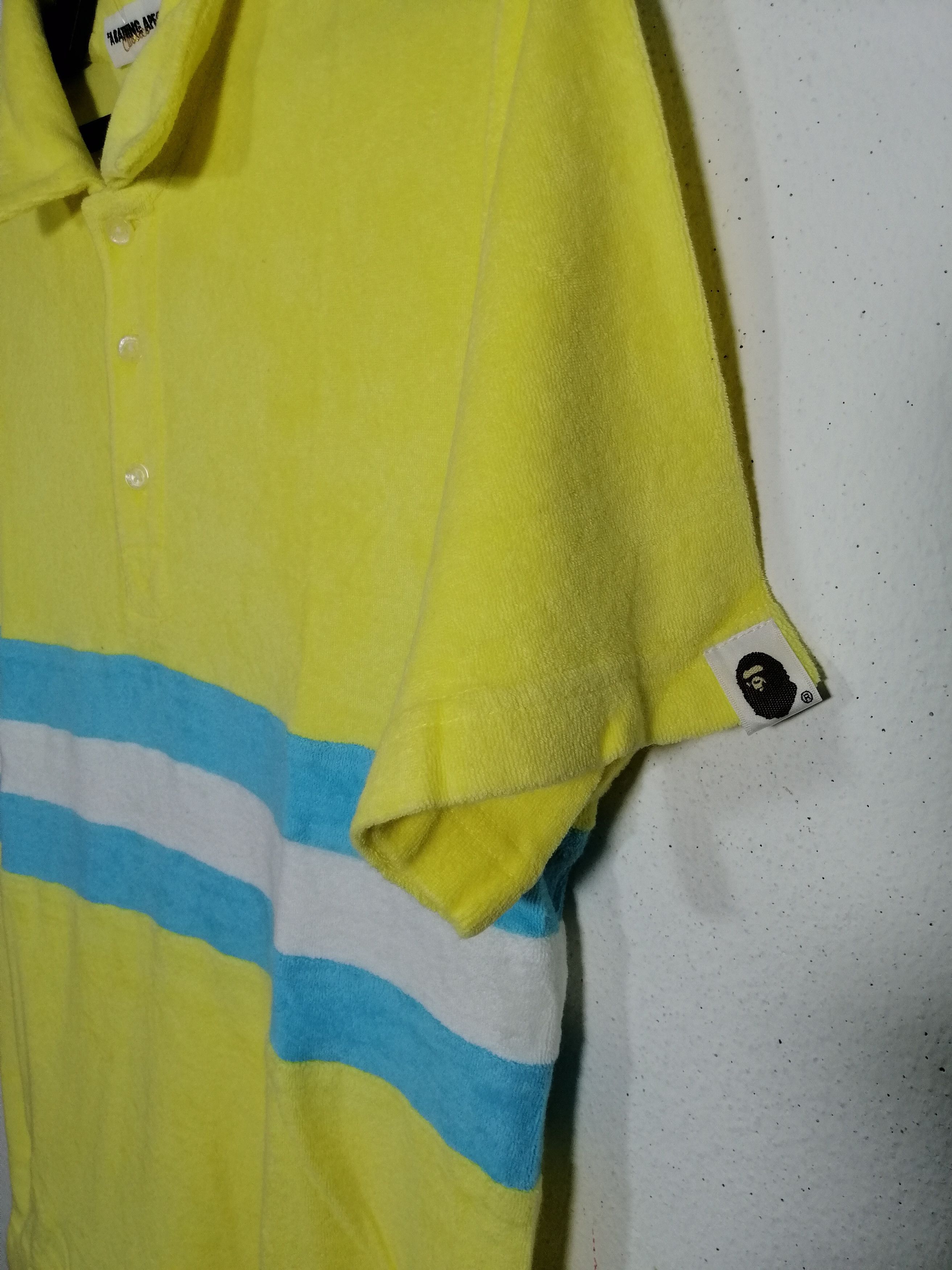 Bape A BATHING APE POLO TRICOLOR Size US S / EU 44-46 / 1 - 8 Thumbnail