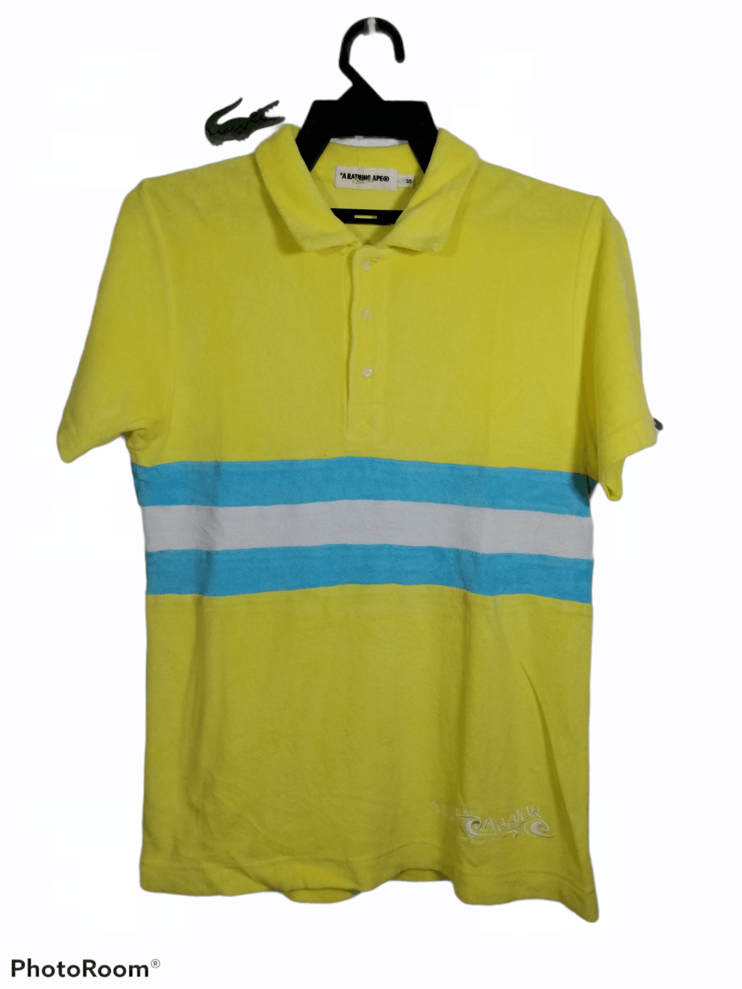 Bape A BATHING APE POLO TRICOLOR Size US S / EU 44-46 / 1 - 1 Thumbnail