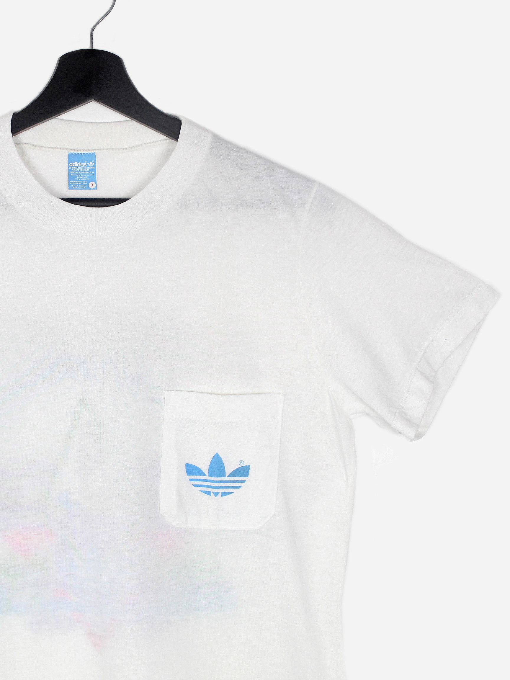 Adidas NOS 80s vintage adidas Watersports t-shirt Spain OG DS Size US XS / EU 42 / 0 - 5 Thumbnail