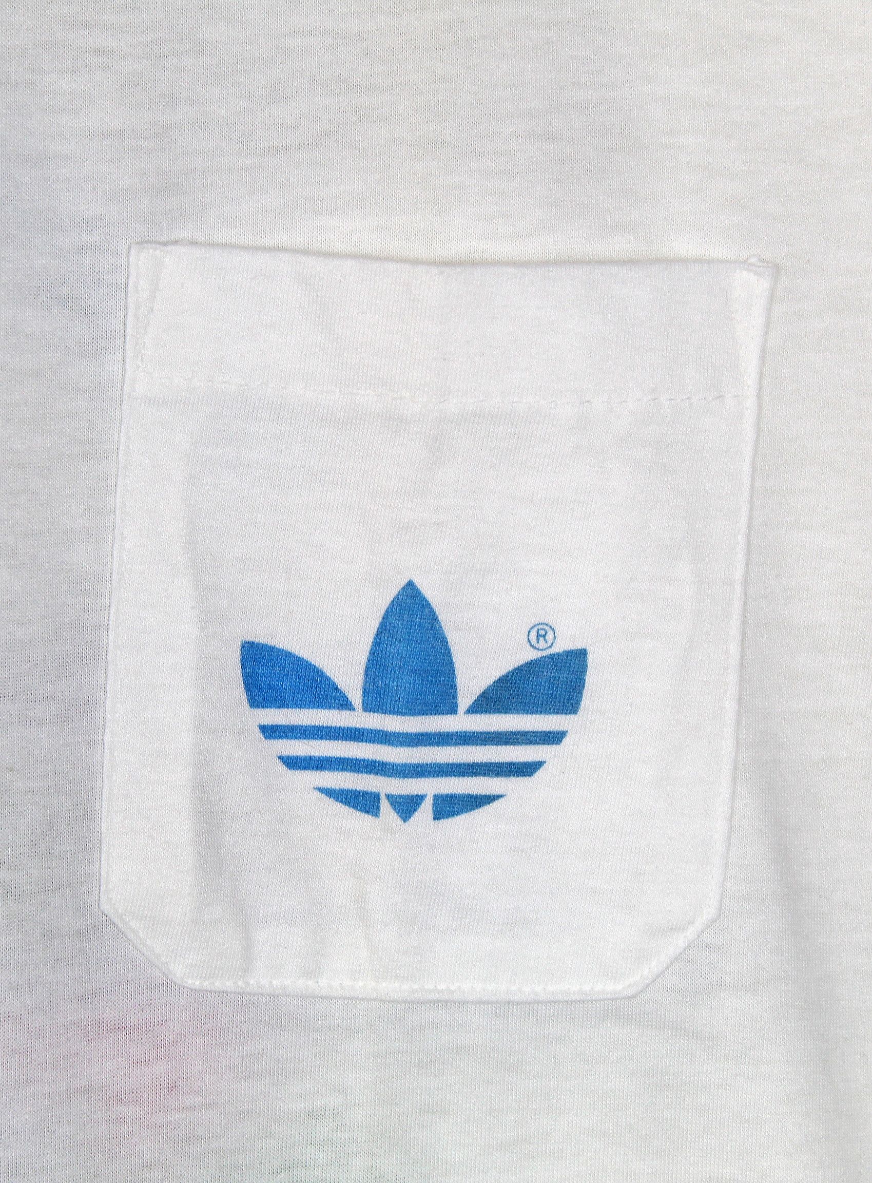 Adidas NOS 80s vintage adidas Watersports t-shirt Spain OG DS Size M / US 6-8 / IT 42-44 - 6 Thumbnail