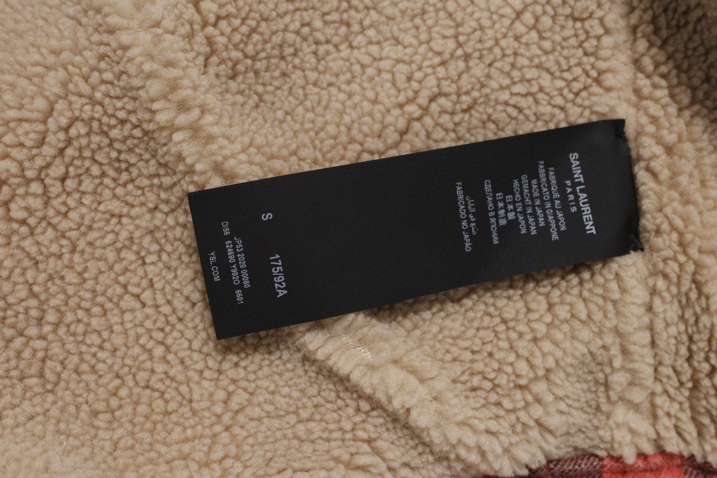 Saint Laurent Paris FW20 Saint Laurent Shearling Trucker Jacket Size US S / EU 44-46 / 1 - 10 Thumbnail