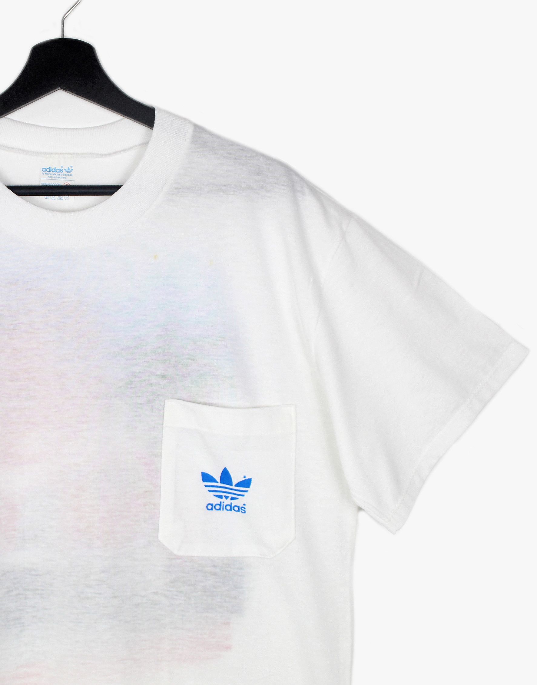 Adidas NOS 90s vintage adidas Originals t-shirt OG DS rare Spain Size US M / EU 48-50 / 2 - 5 Thumbnail